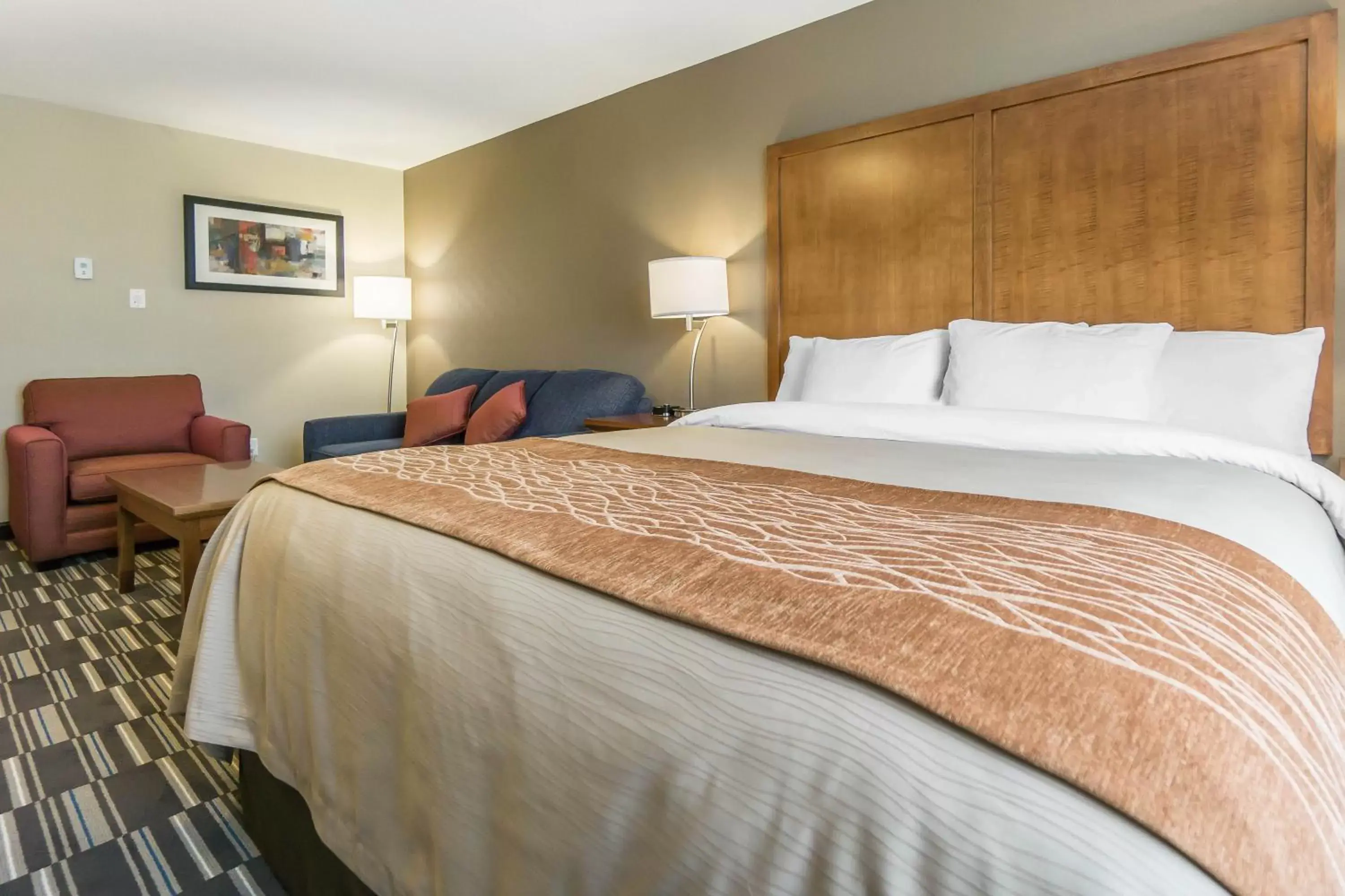 Photo of the whole room, Bed in Comfort Inn & Suites Edmonton International Airport
