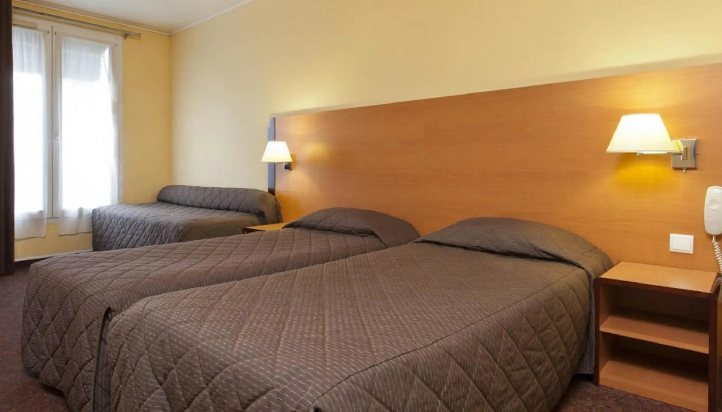 Bed in Hotel Du Lion