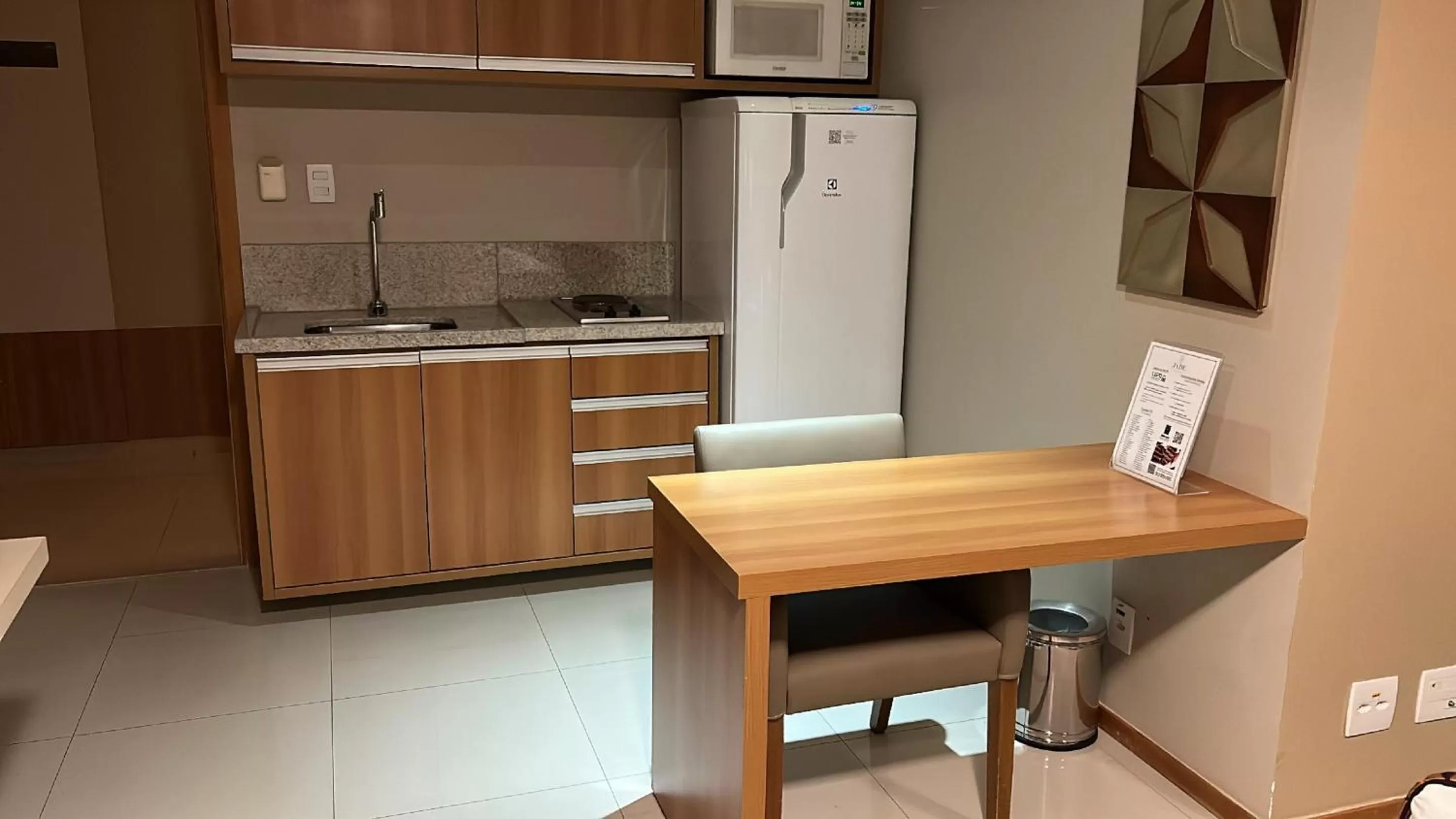 Kitchen or kitchenette in Jade Hotel Brasília