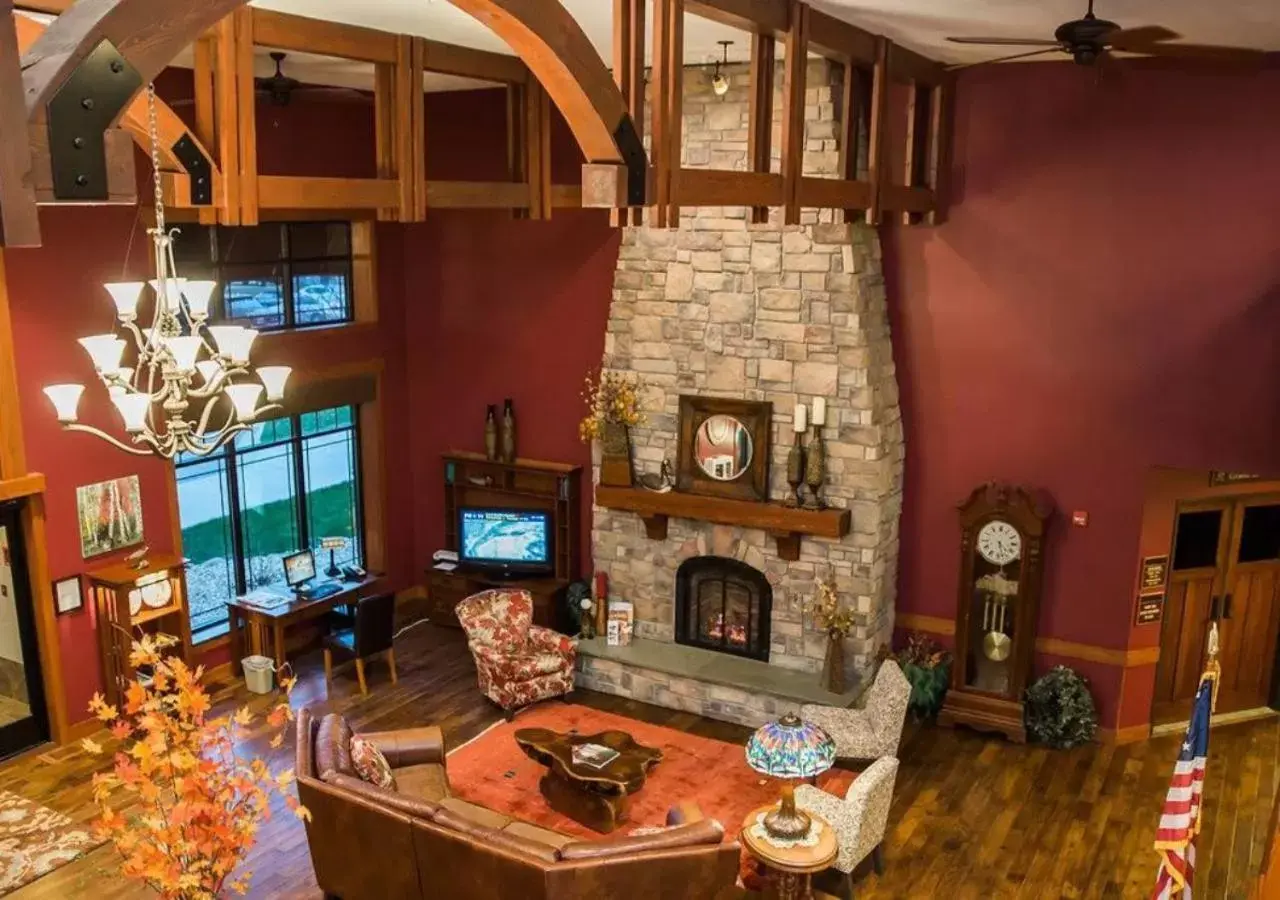 Lobby or reception in Timberlake Lodge