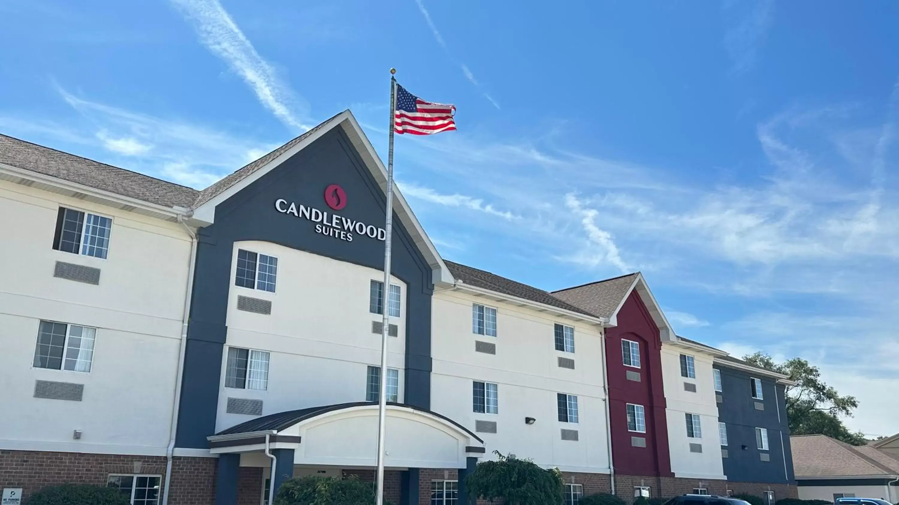 Property Building in Candlewood Suites South Bend Airport, an IHG Hotel