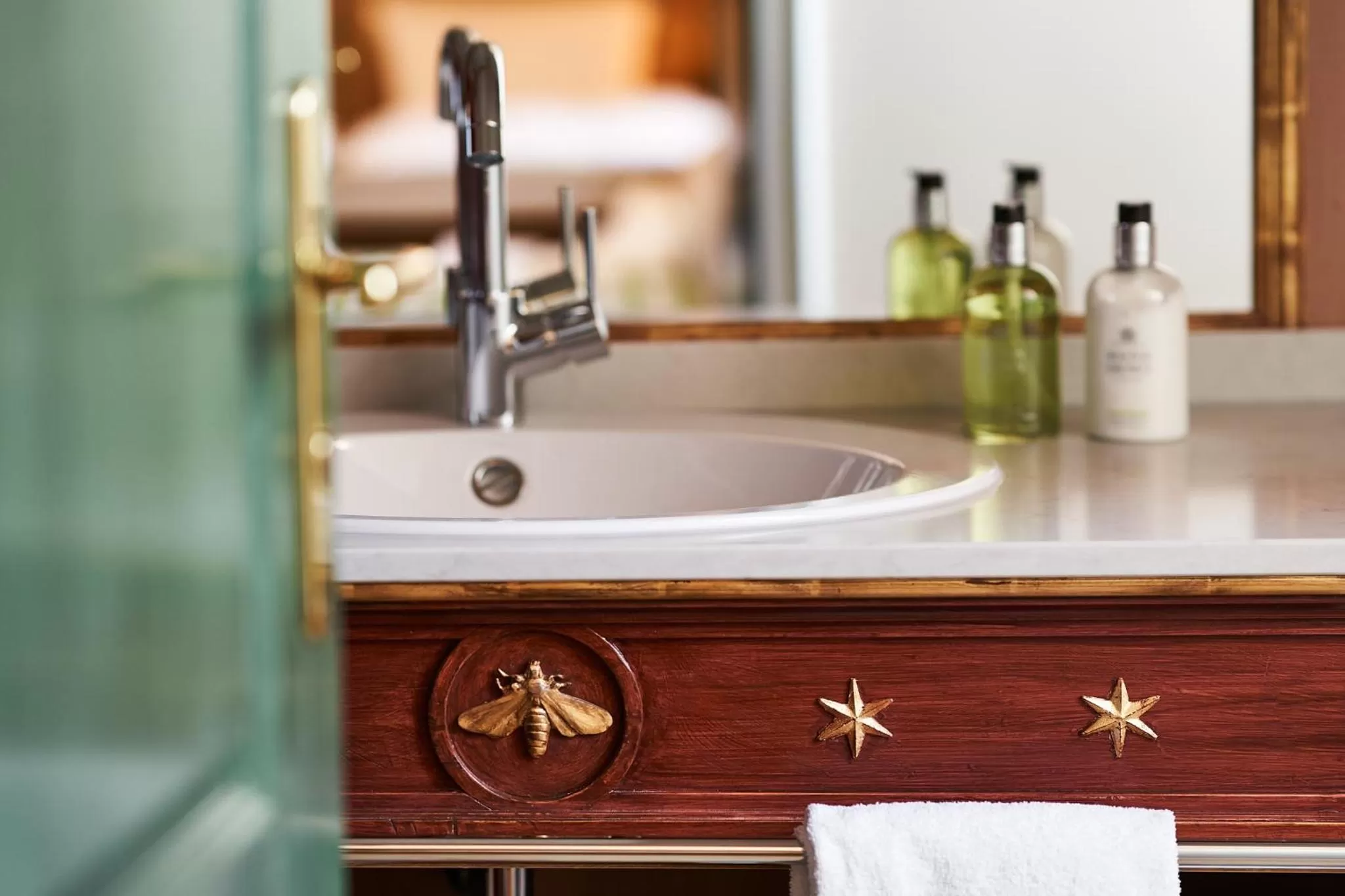 Bathroom in Relais & Châteaux Hardenberg BurgHotel