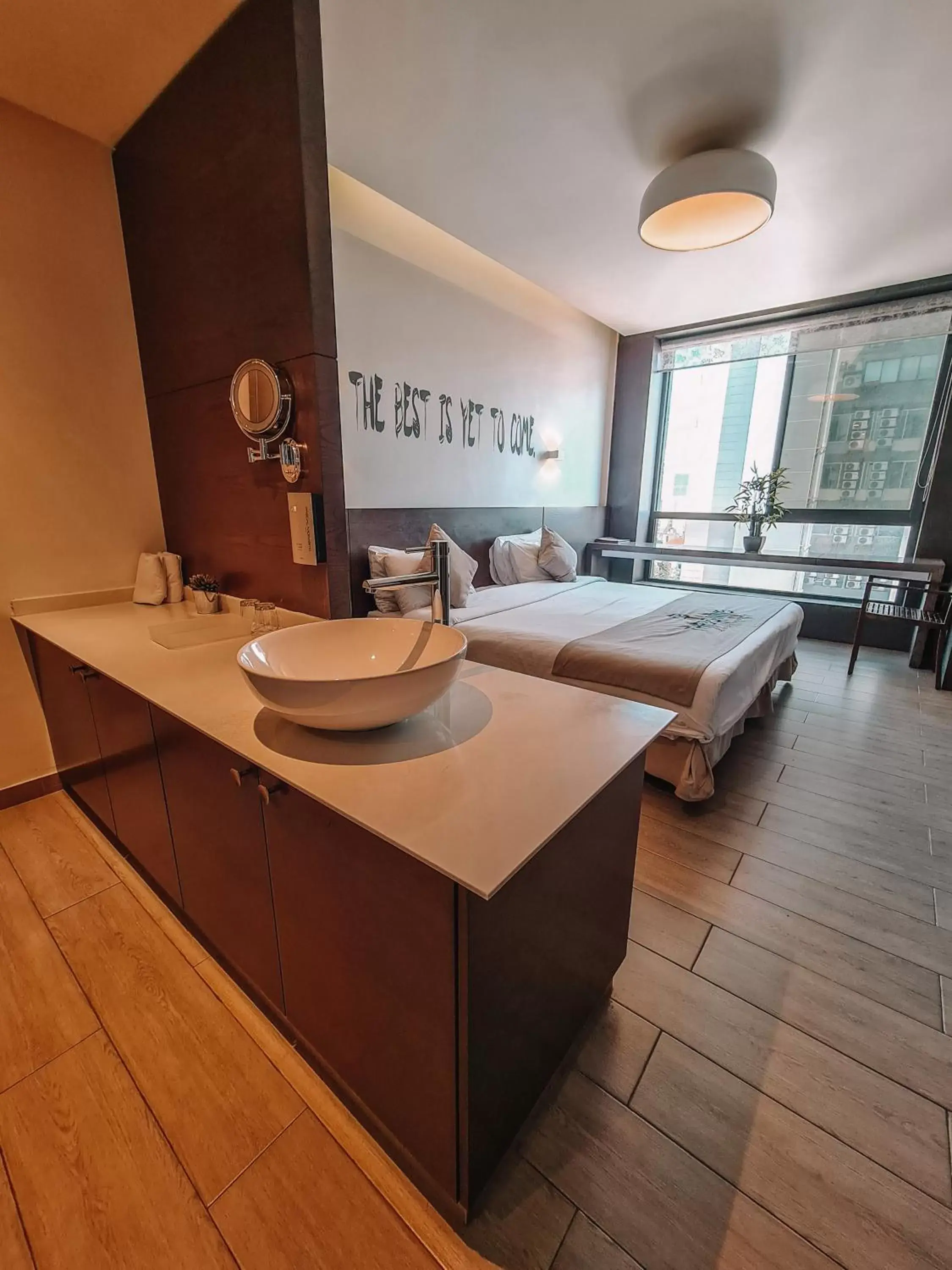 Bedroom, Bathroom in Three O Nine Hotel