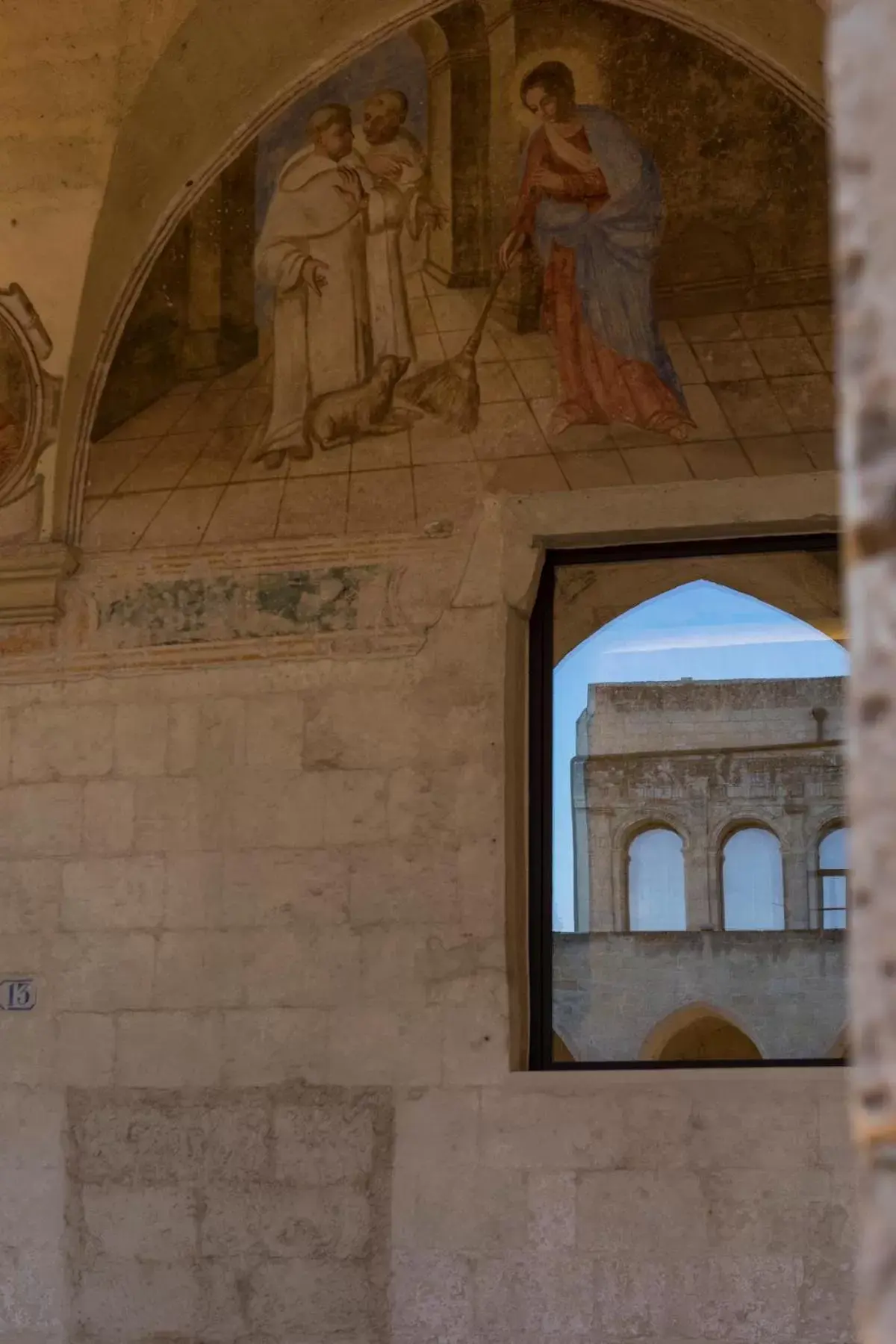 Inner courtyard view in Chiostro dei Domenicani - Dimora Storica