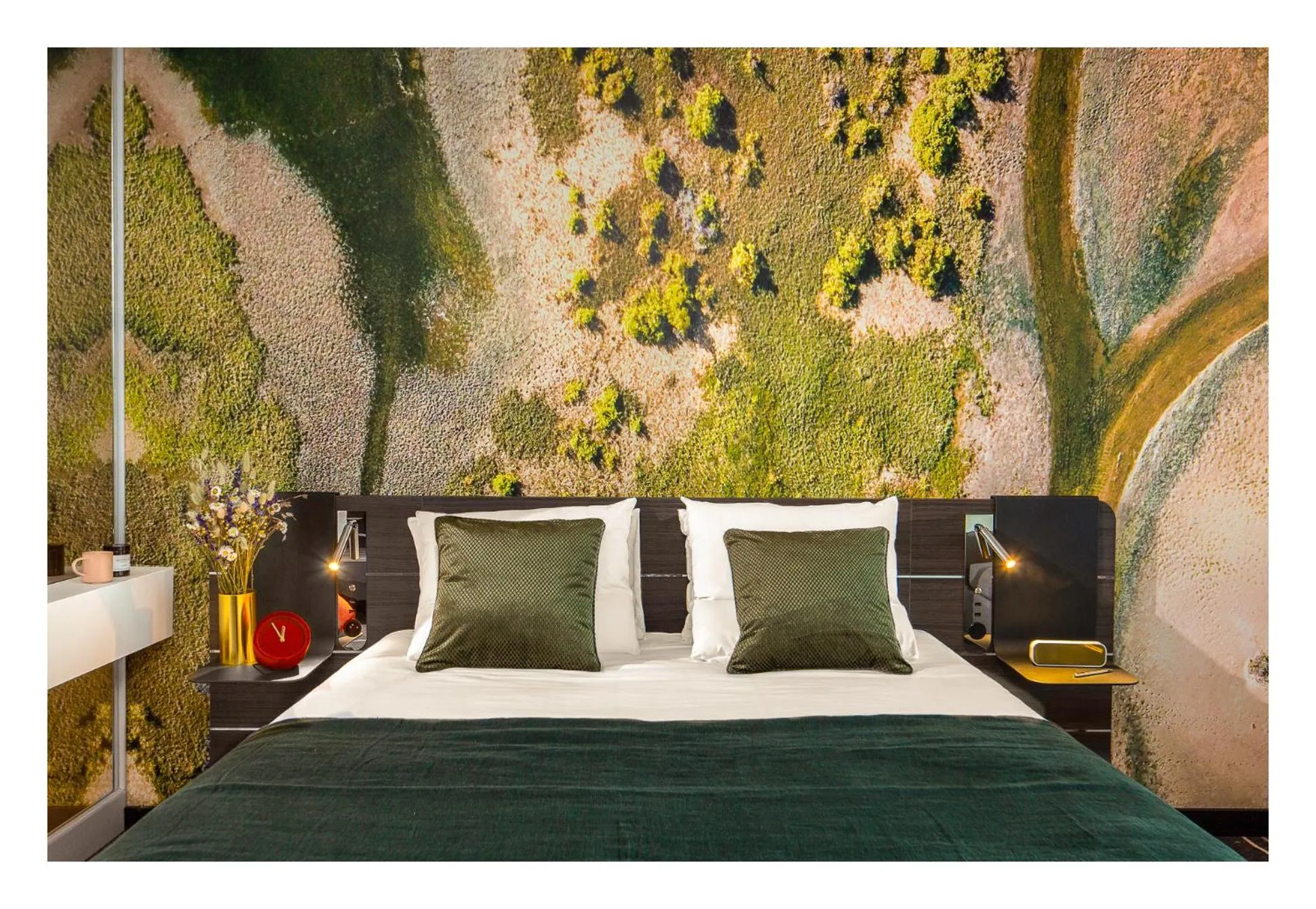 Bed in Novotel Paris Porte Versailles