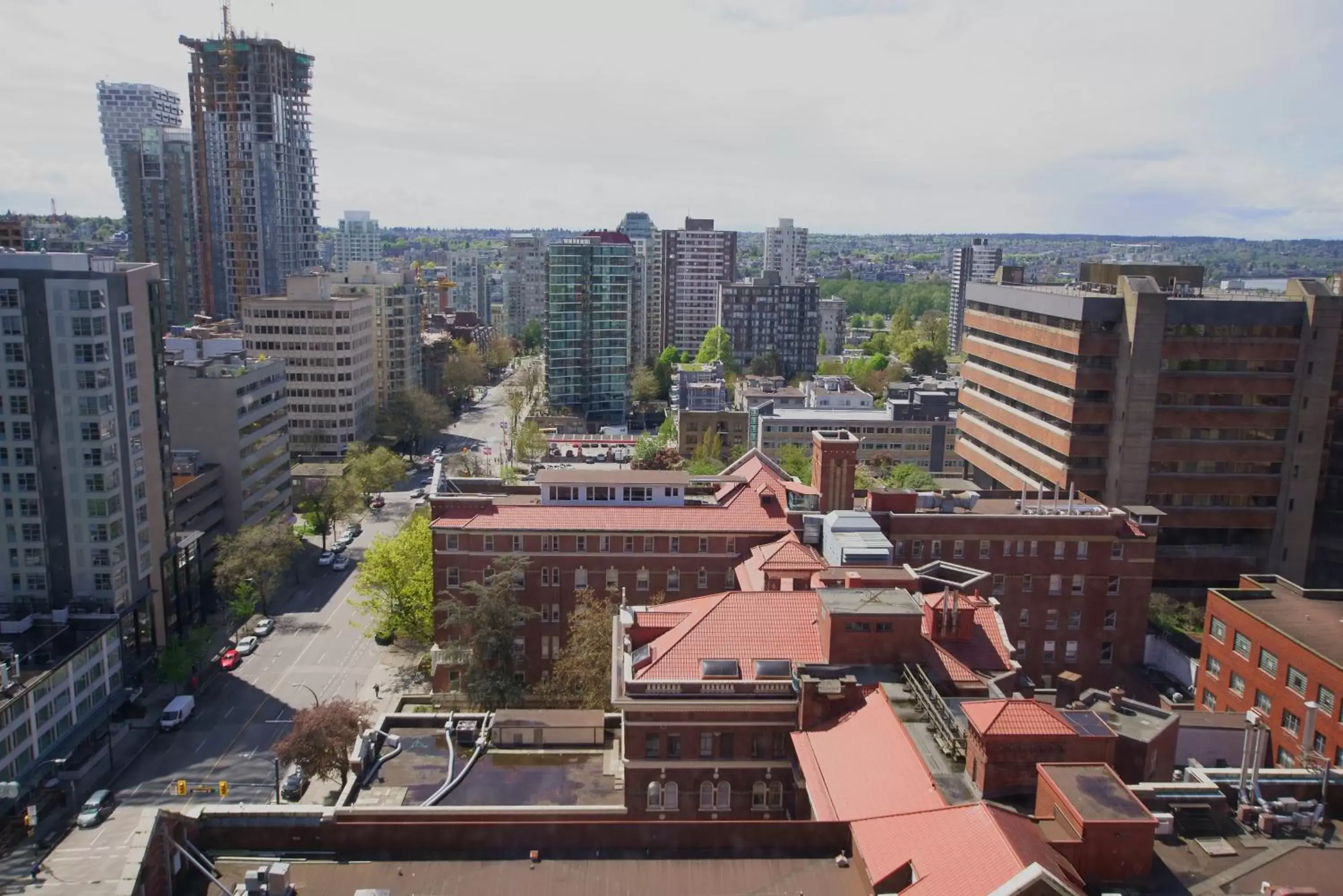 City view, Bird's-eye View in Century Plaza Hotel