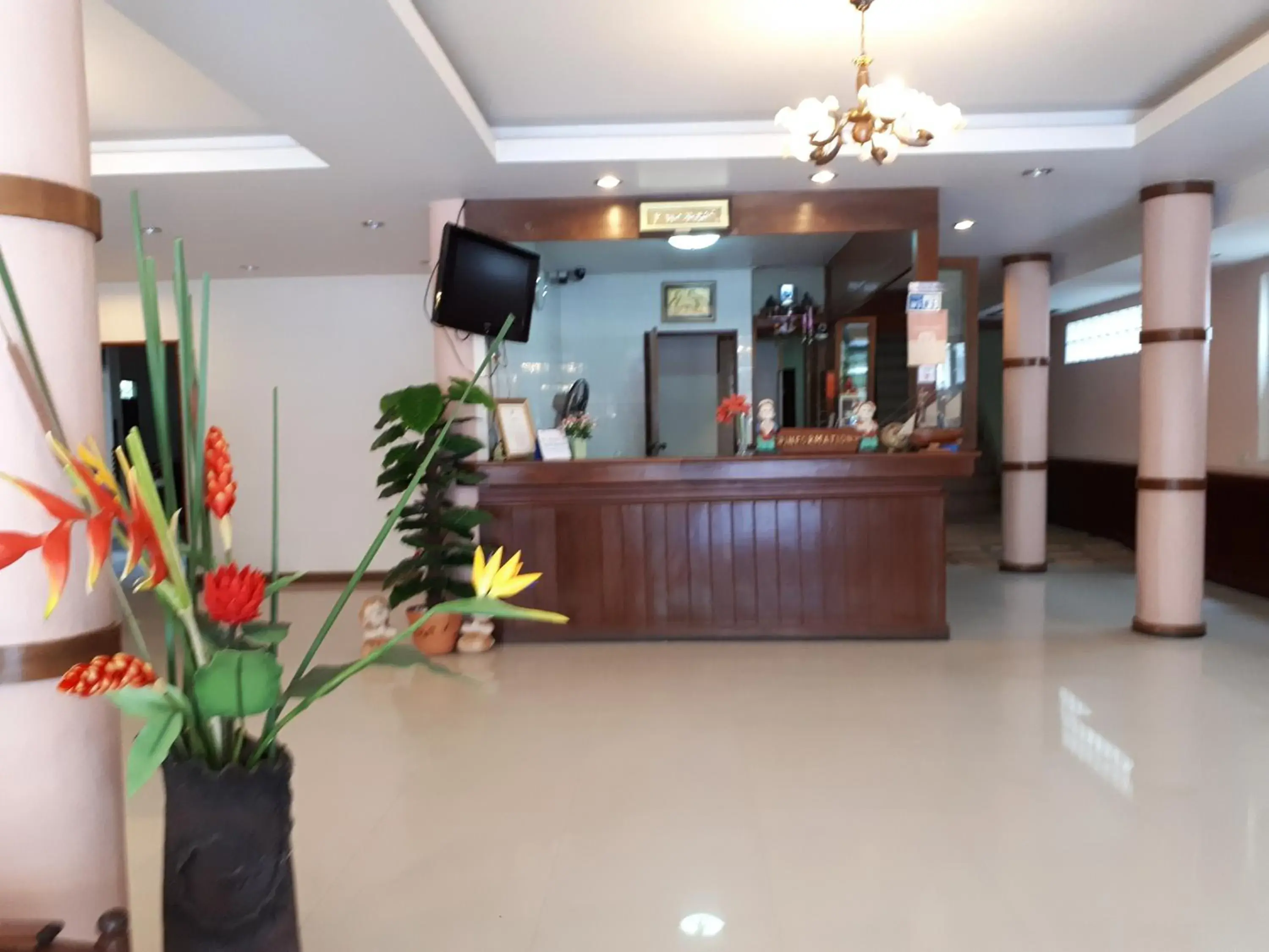 Lobby/Reception in Nathon Residence Hotel