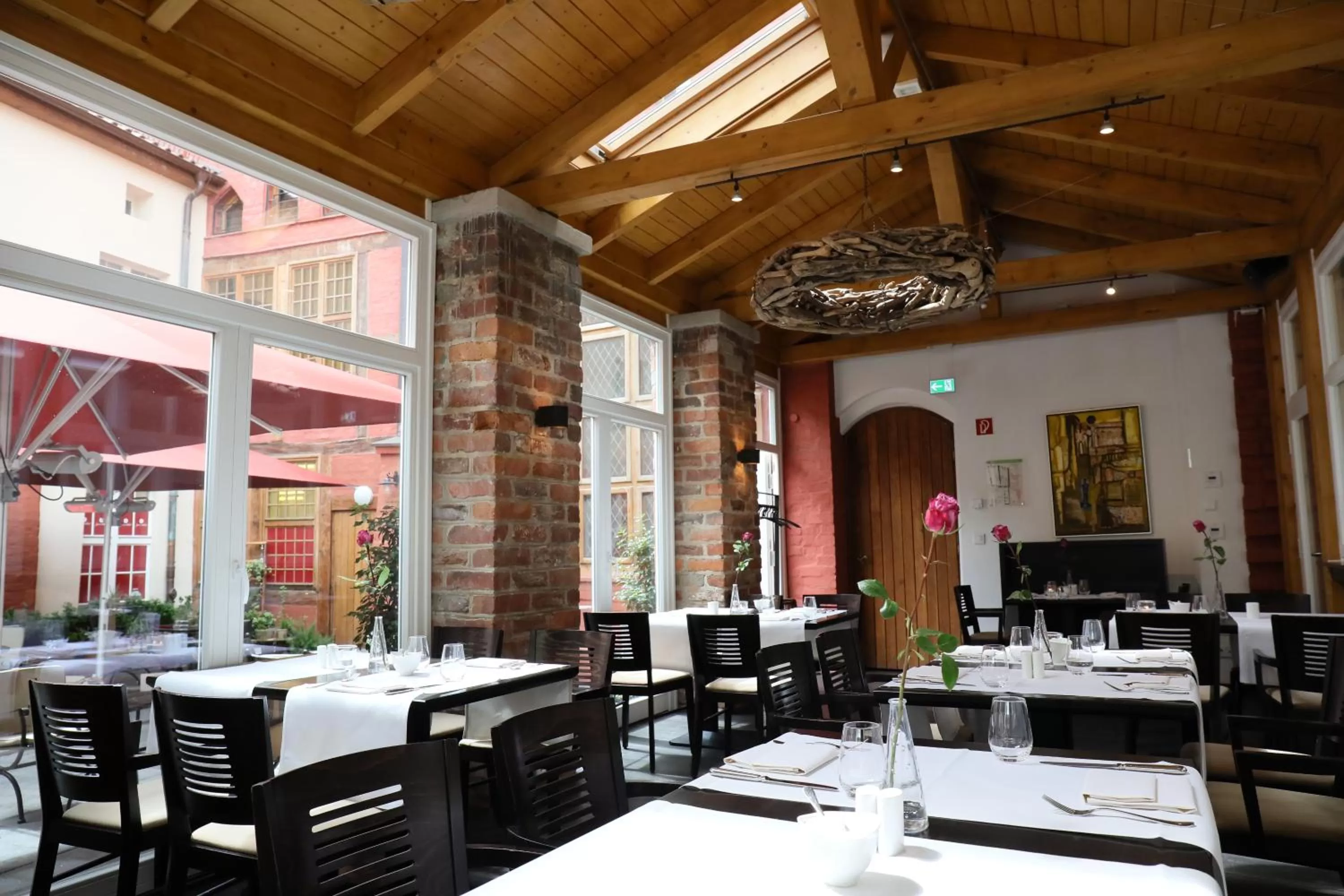 Restaurant/places to eat in Romantik Hotel Scheelehof Stralsund