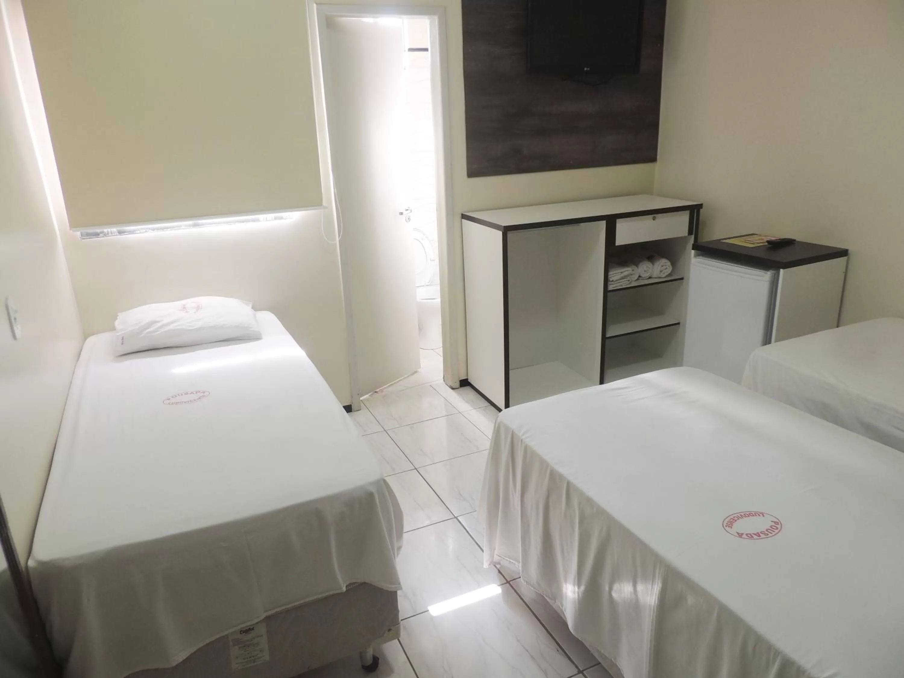 Bed in Hotel Pousada Ludovicense