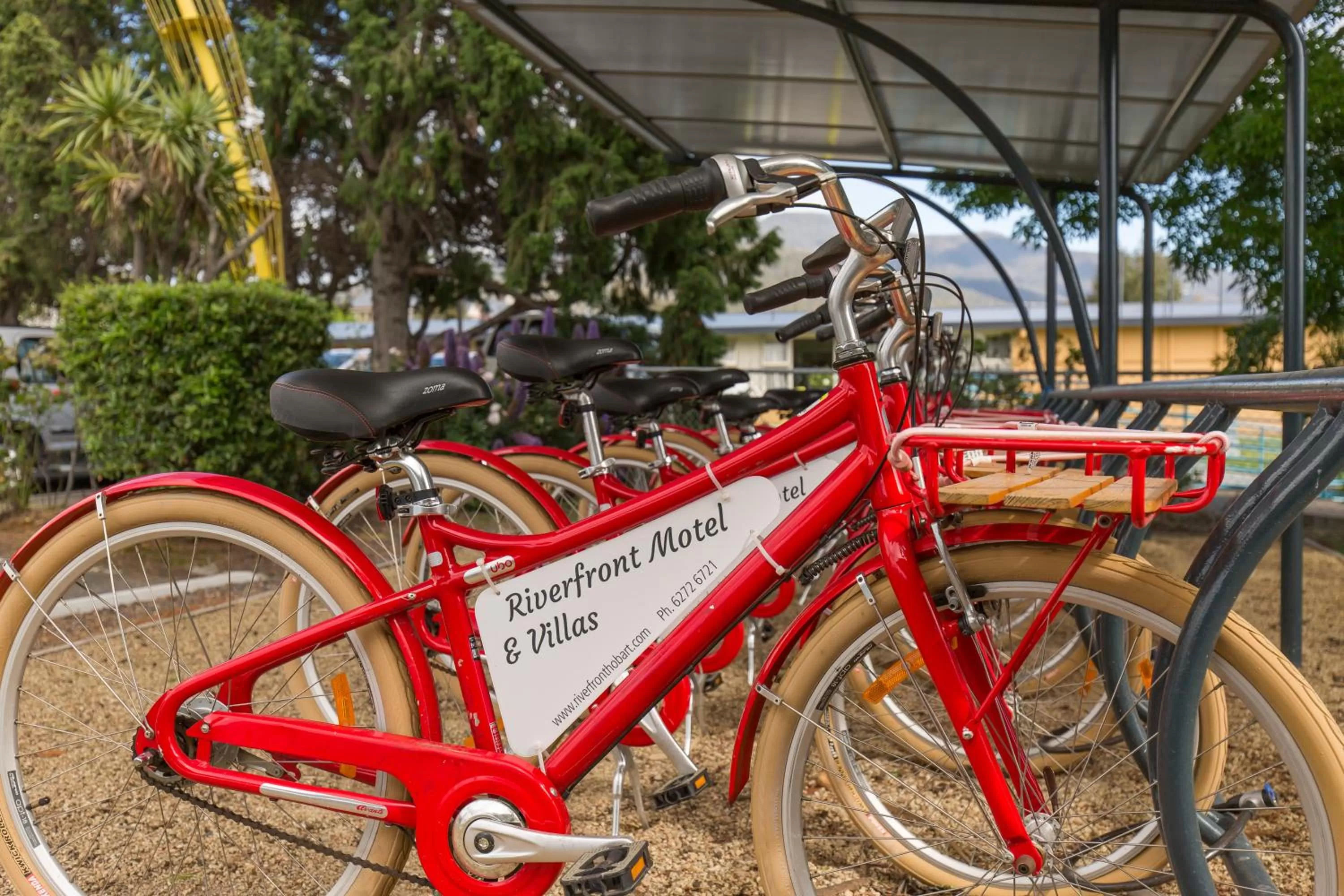 Cycling in Riverfront Motel & Restaurant