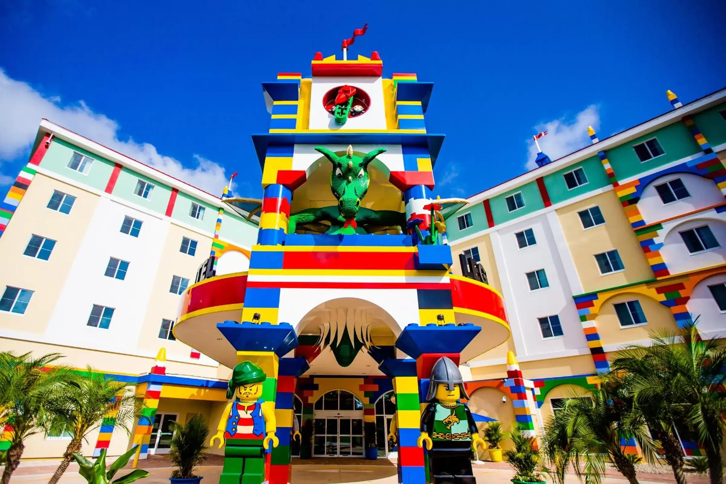 Facade/entrance in LEGOLAND® Florida Resort