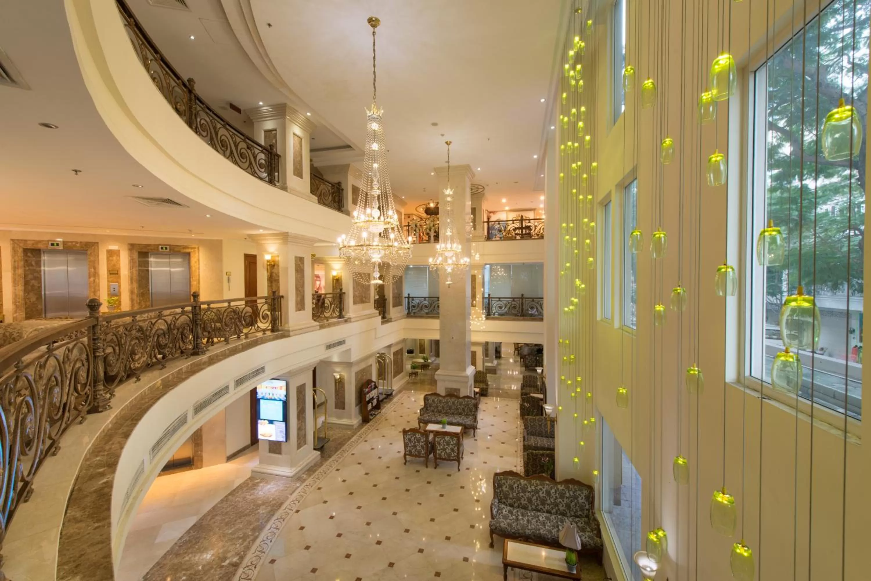 Lobby or reception in Hotel Grand Saigon