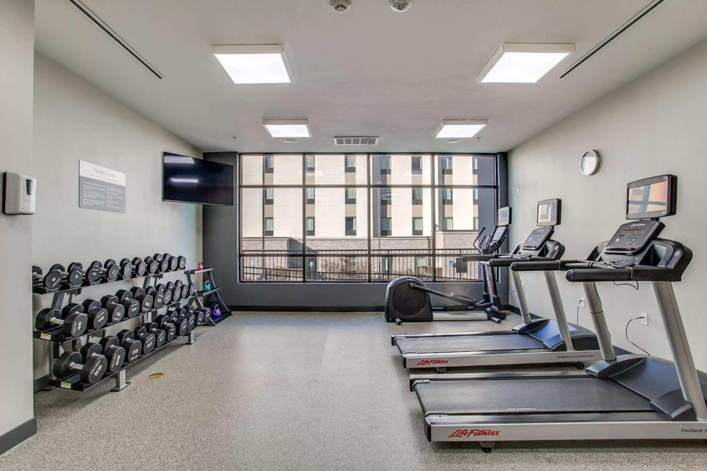 Fitness centre/facilities, Fitness Center/Facilities in Hilton Garden Inn Dallas-Central Expy/North Park Area, Tx