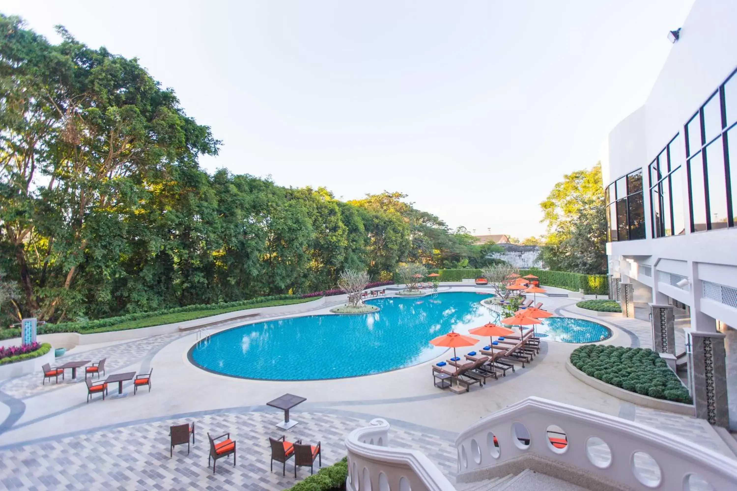 Pool view, Swimming Pool in The Heritage Chiang Rai Hotel and Convention - SHA Extra Plus