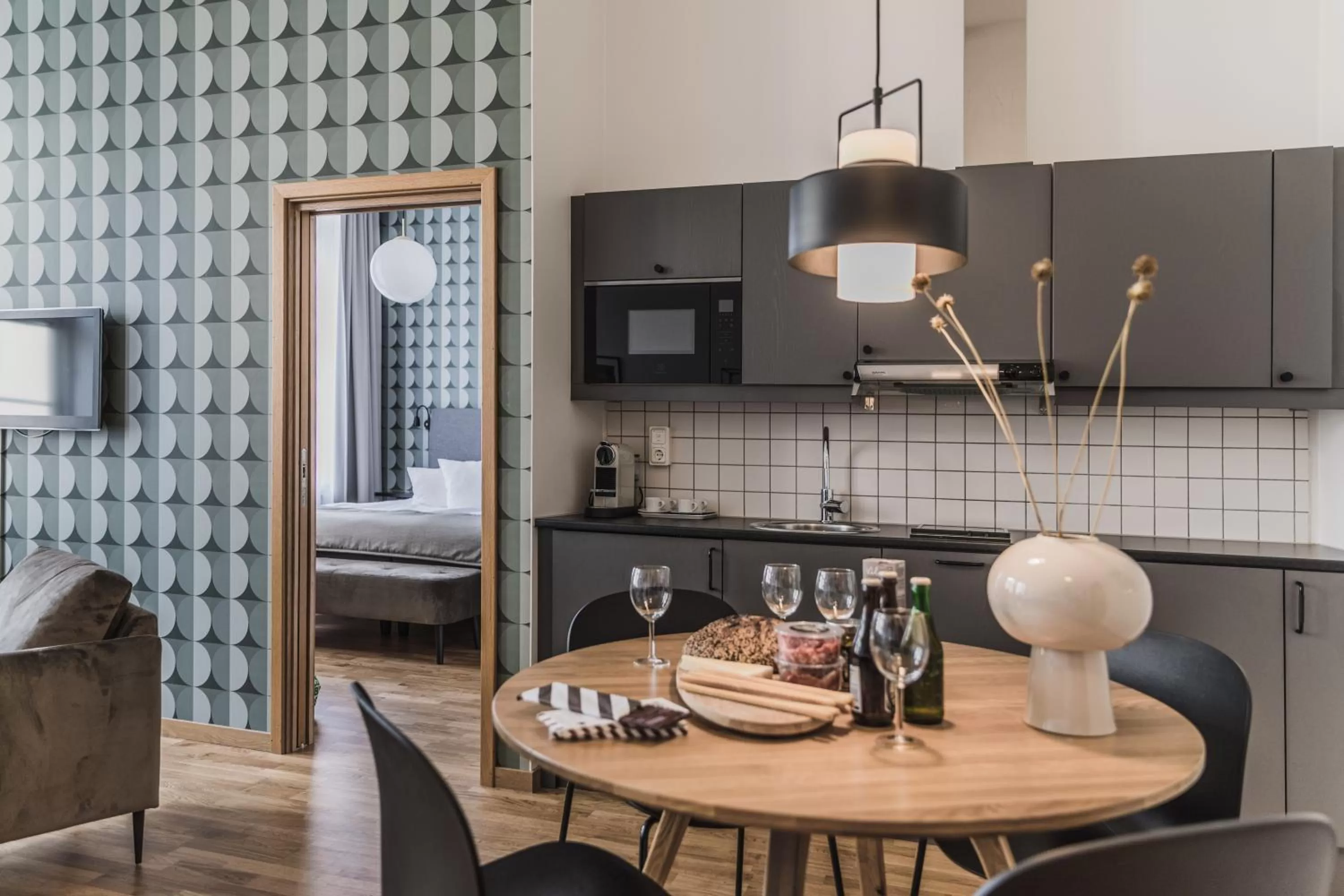 kitchen in The More Hotel Mazetti