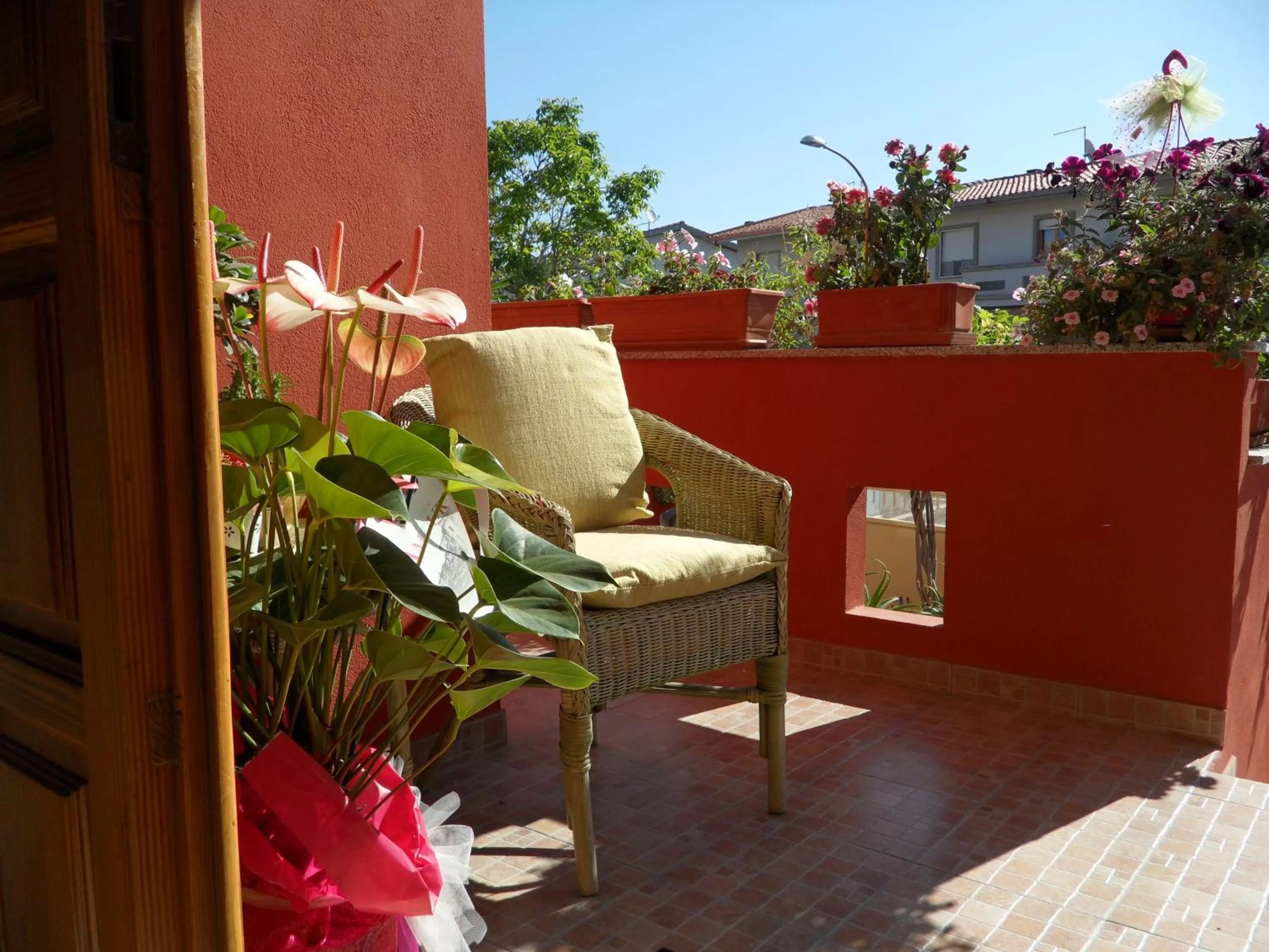 Balcony/Terrace in B&B Il Mirto
