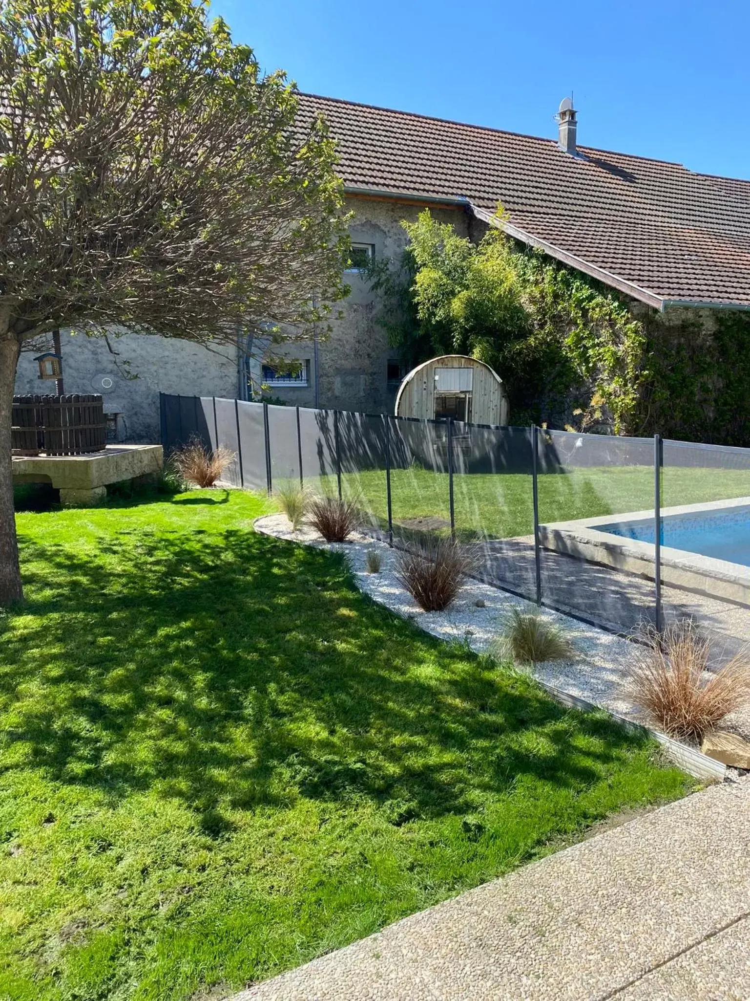 Garden, Property Building in Le Saint-Hilaire