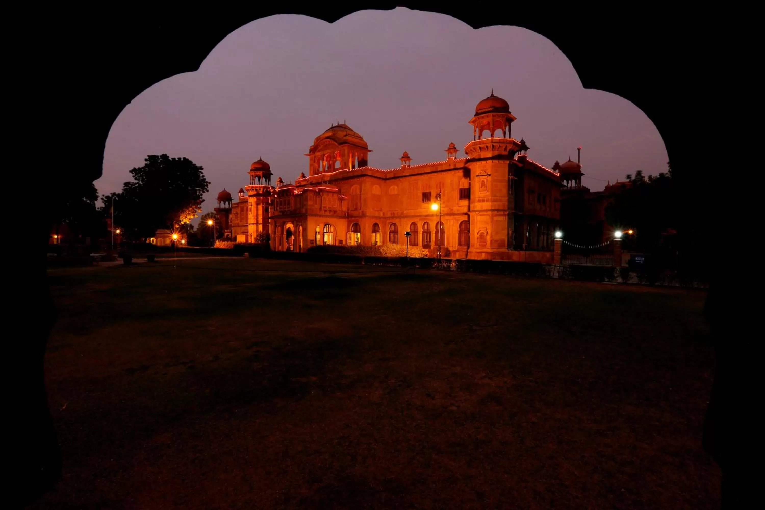 View (from property/room) in The Lallgarh Palace - A Heritage Hotel