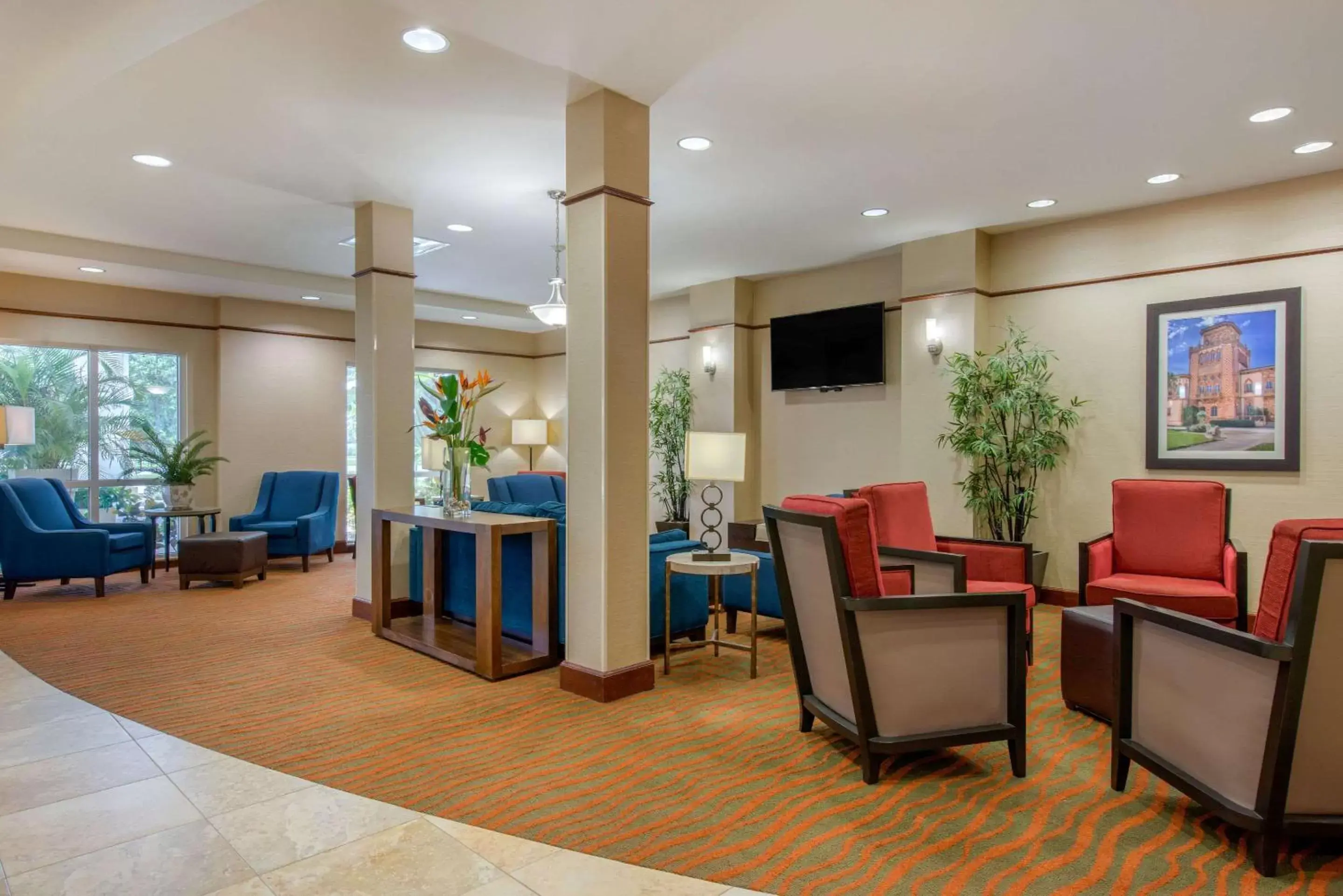 Lobby or reception, Lobby/Reception in Comfort Suites Sarasota-Siesta Key