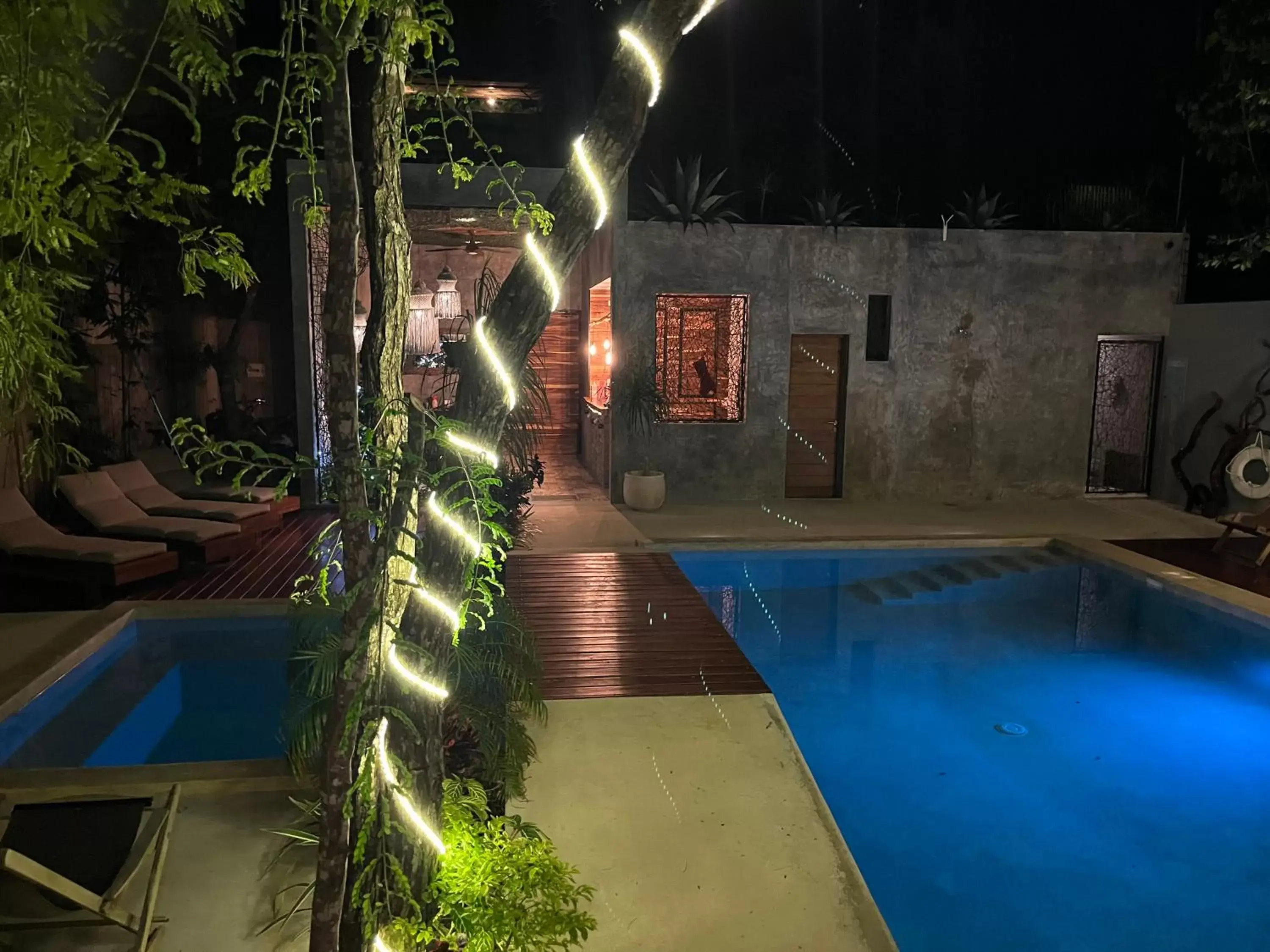 Pool view, Swimming Pool in Little Gem Hotel Tulum La Veleta