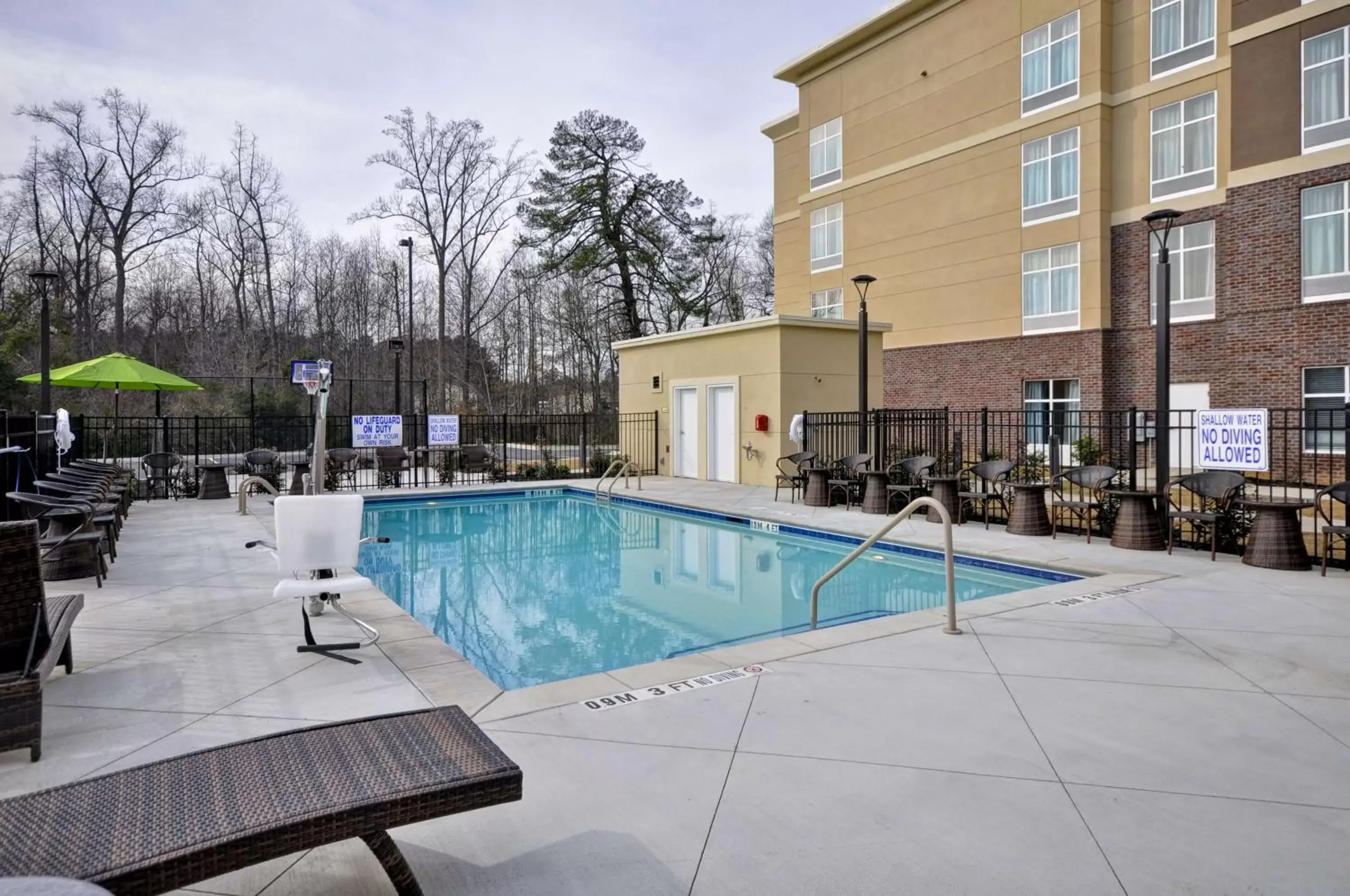 Pool view, Swimming Pool in Homewood Suites By Hilton Augusta Gordon Highway