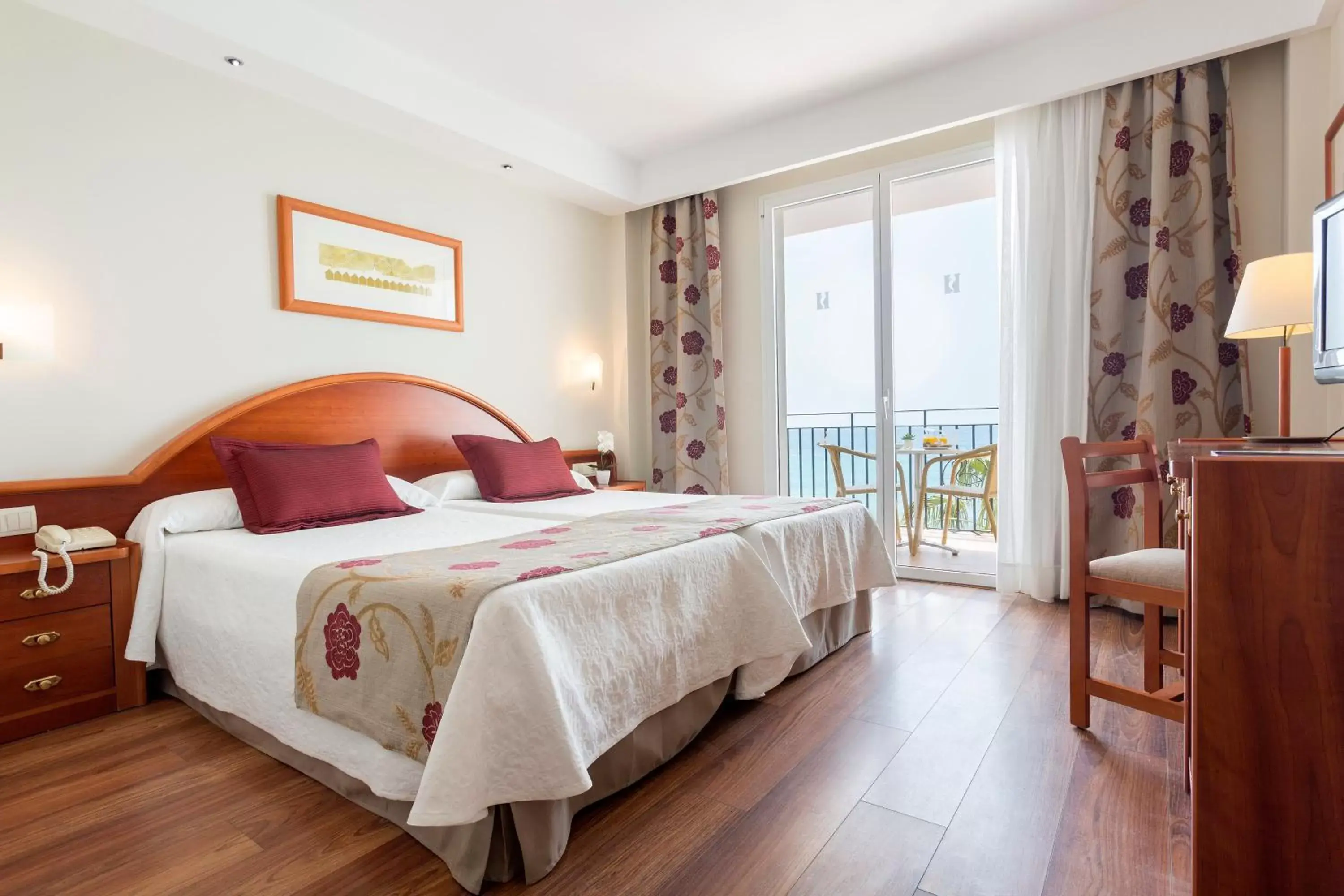 Bed in Hipotels Flamenco Conil Bed in Hipotels Flamenco Conil