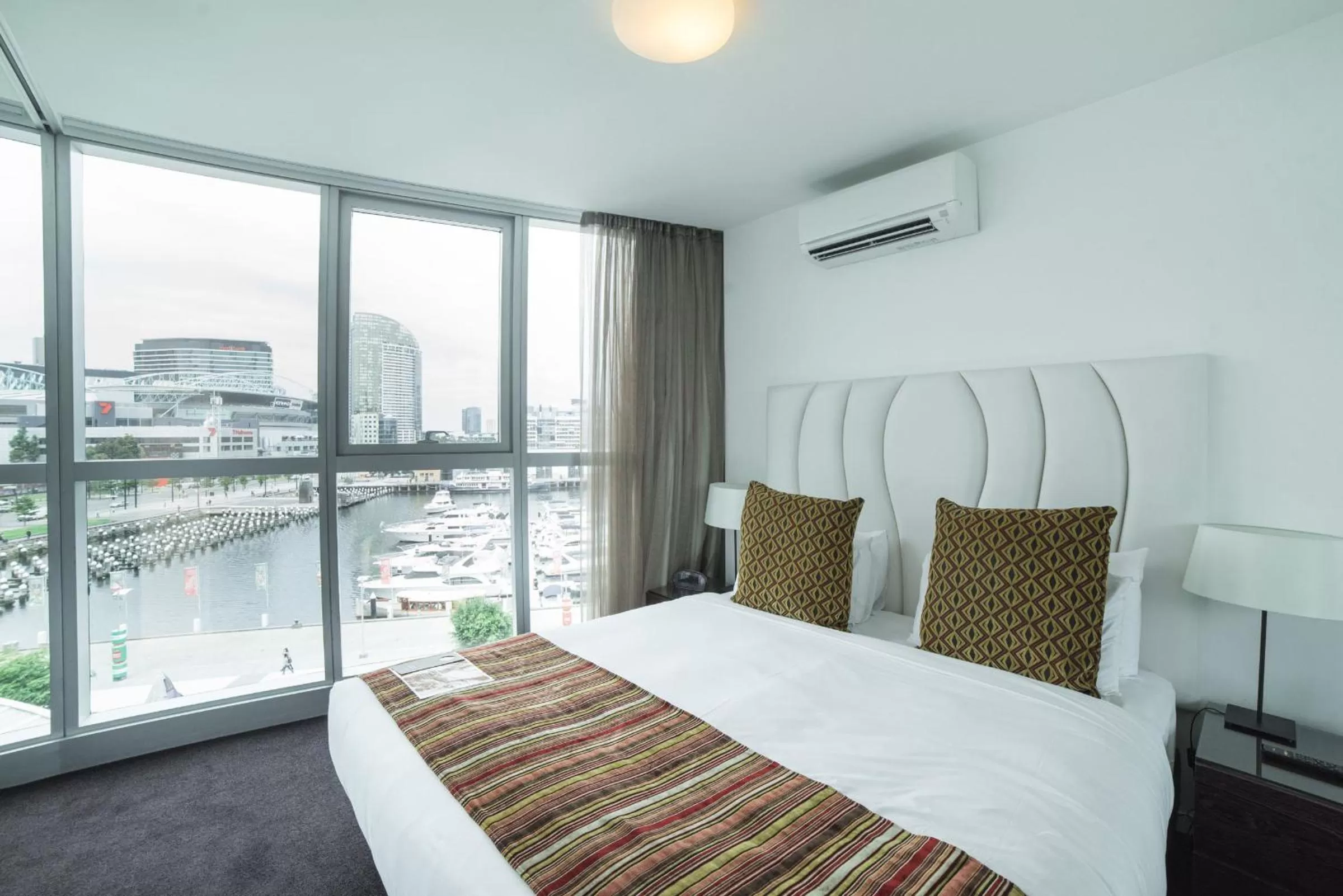 Bedroom, Bed in The Sebel Melbourne Docklands Hotel