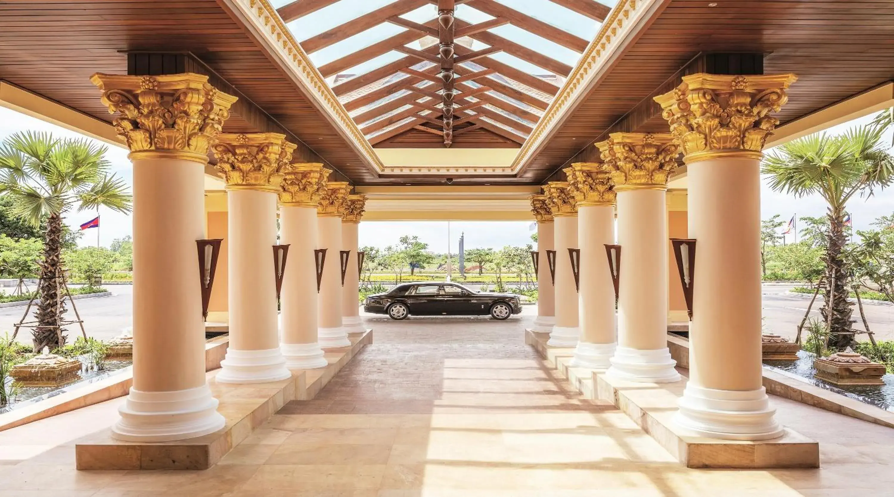 Facade/entrance in Sokha Siem Reap Resort & Convention Center