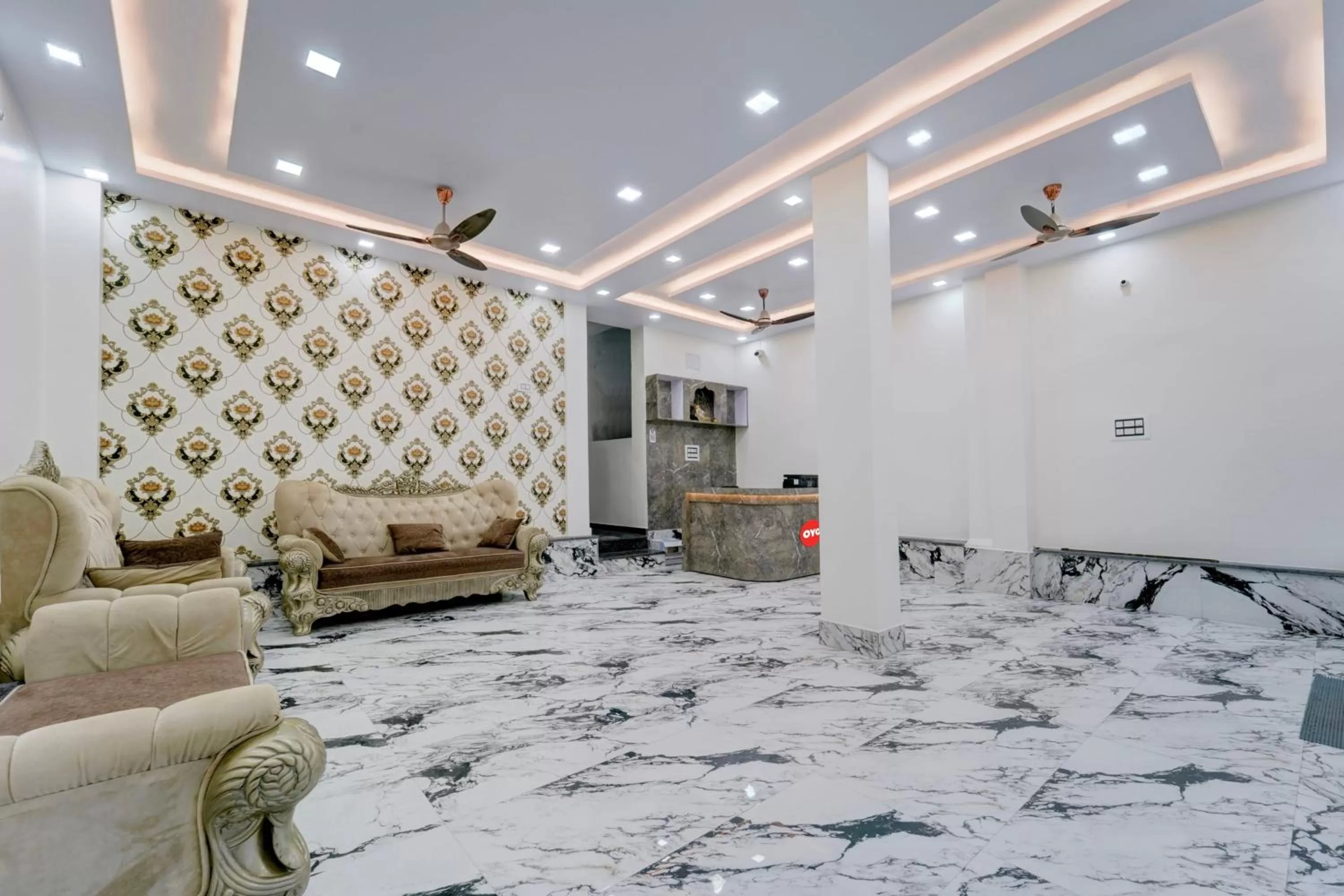 Lobby or reception, Seating Area in OYO Flagship 81547 Hotel MS Inn