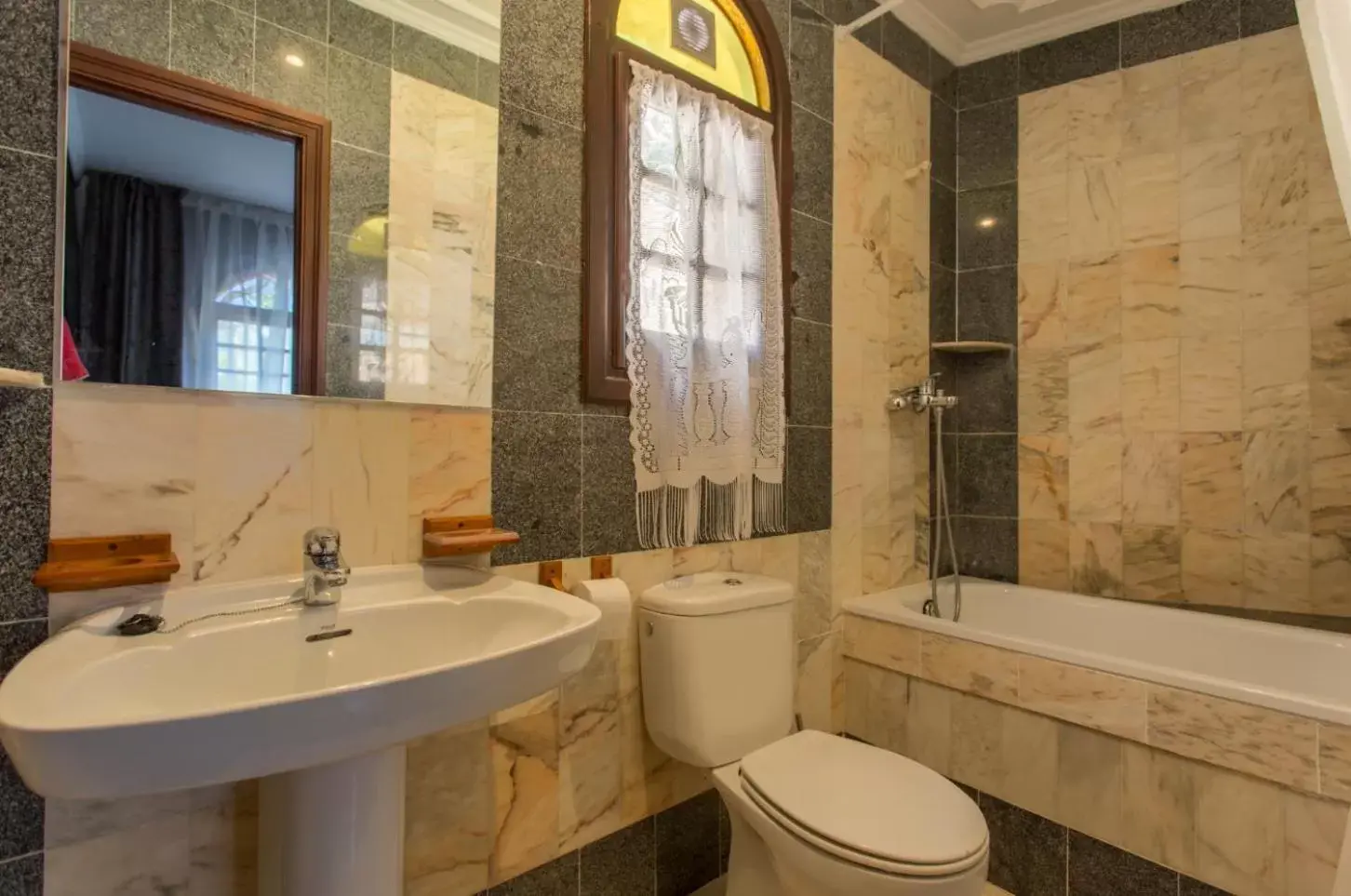 Shower, Bathroom in Apartamentos Gaudi Style