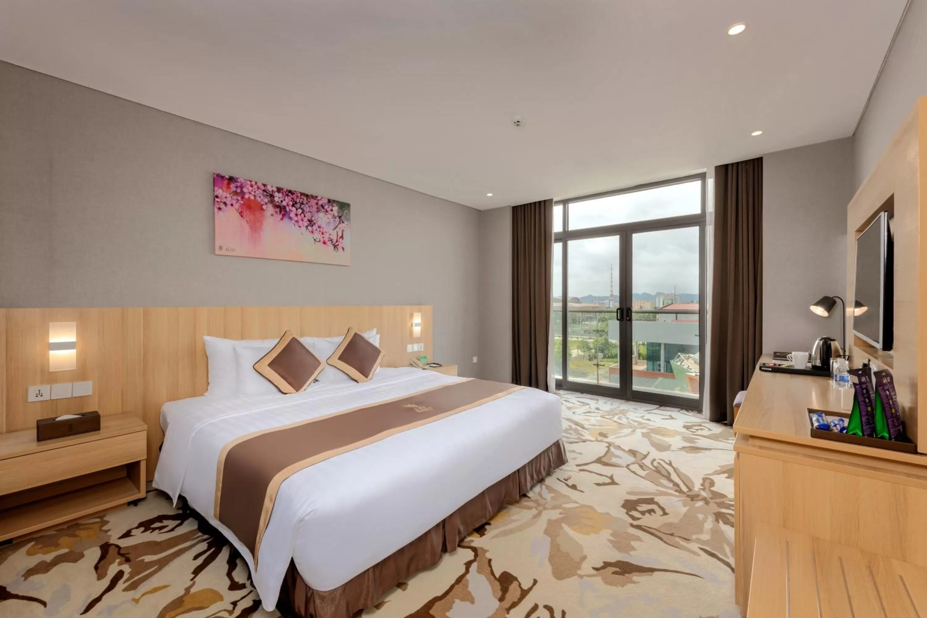 Bed in The Reed Hotel