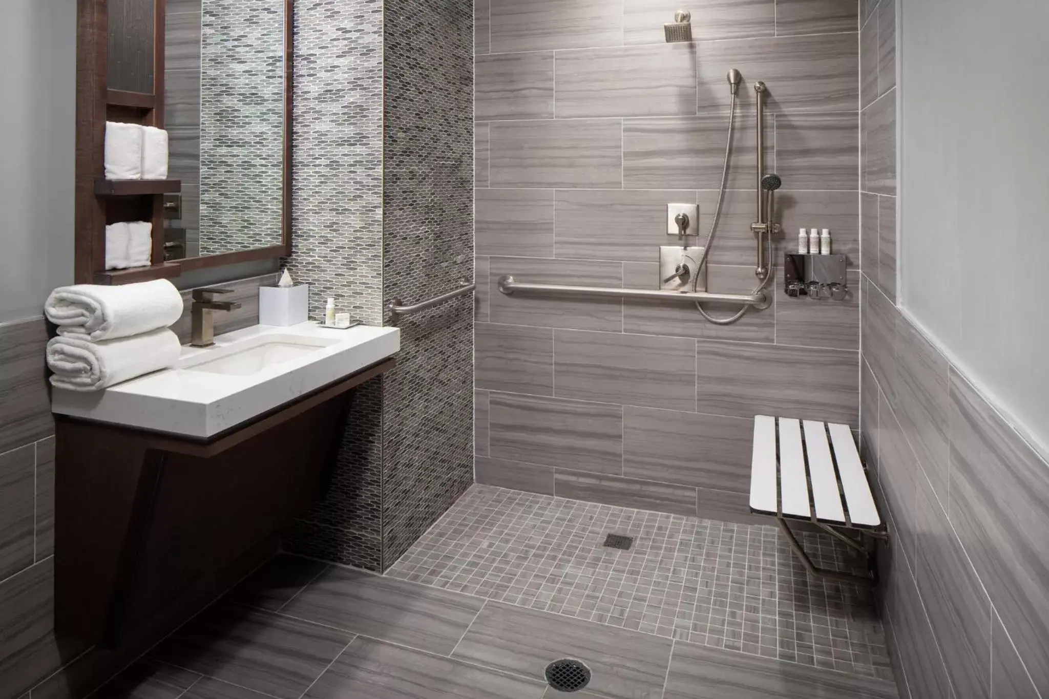 Photo of the whole room, Bathroom in Hotel Indigo - Flushing, an IHG Hotel