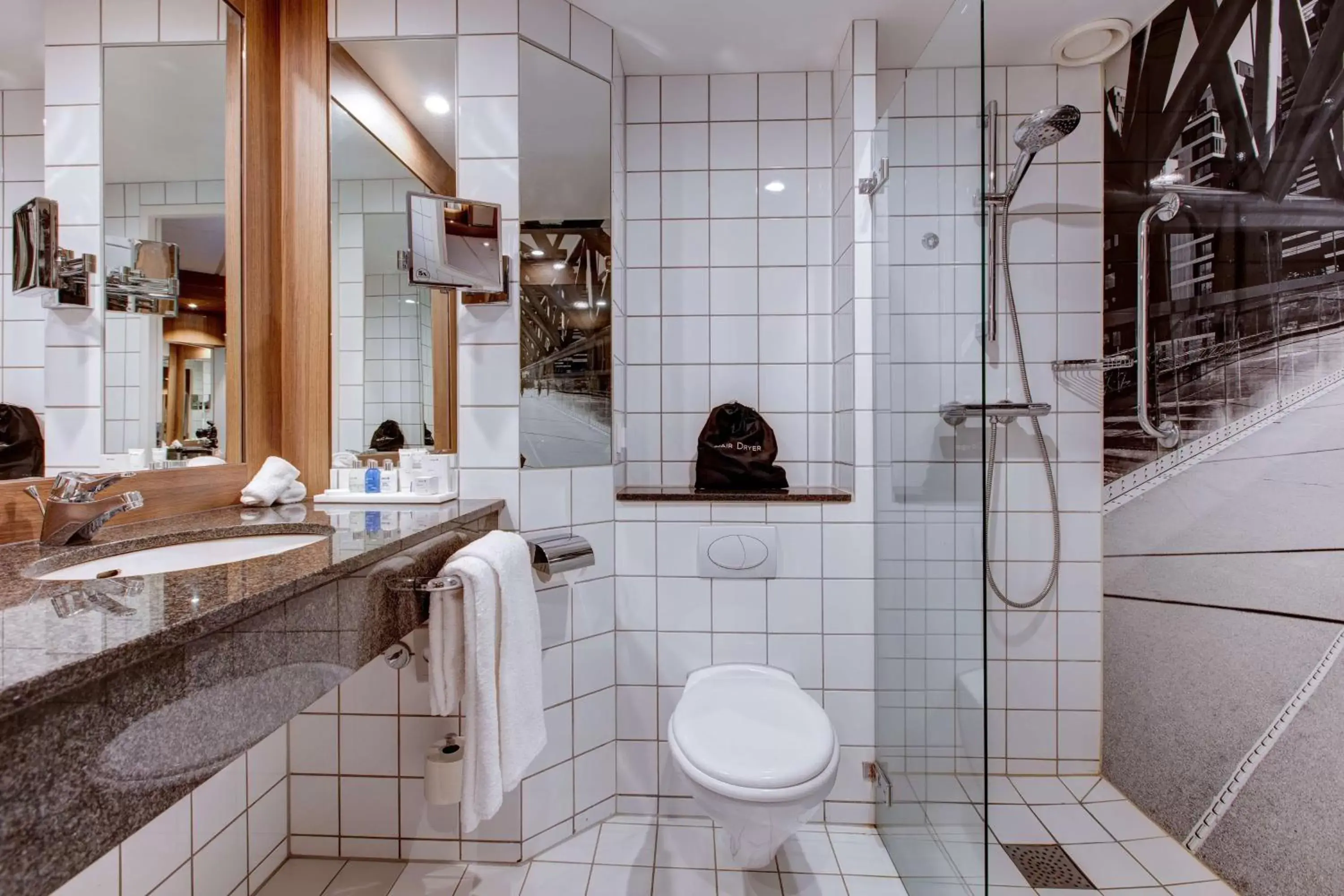 Bathroom in Radisson Blu Hotel Nydalen, Oslo