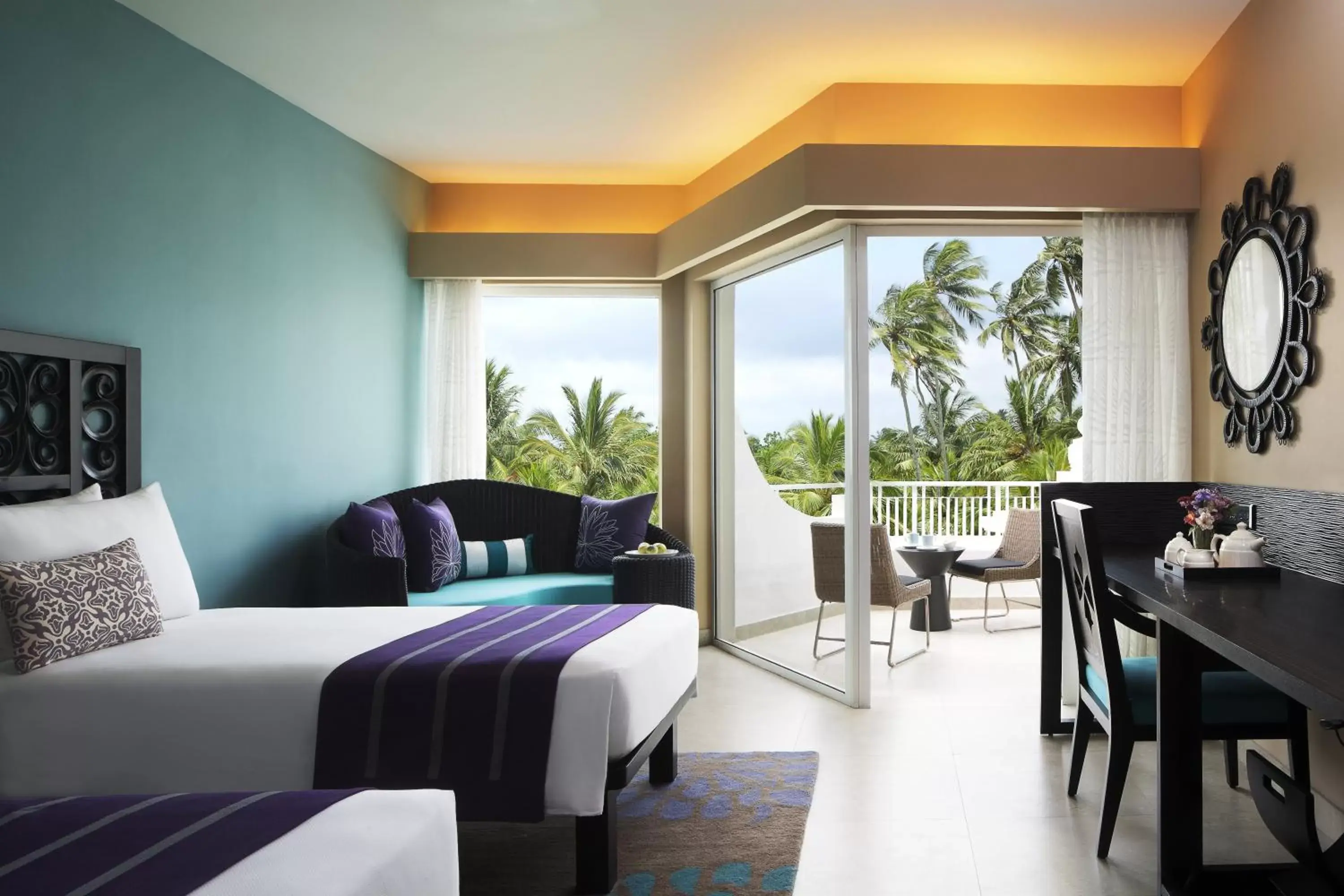 Bedroom in Taj Bentota Resort & Spa