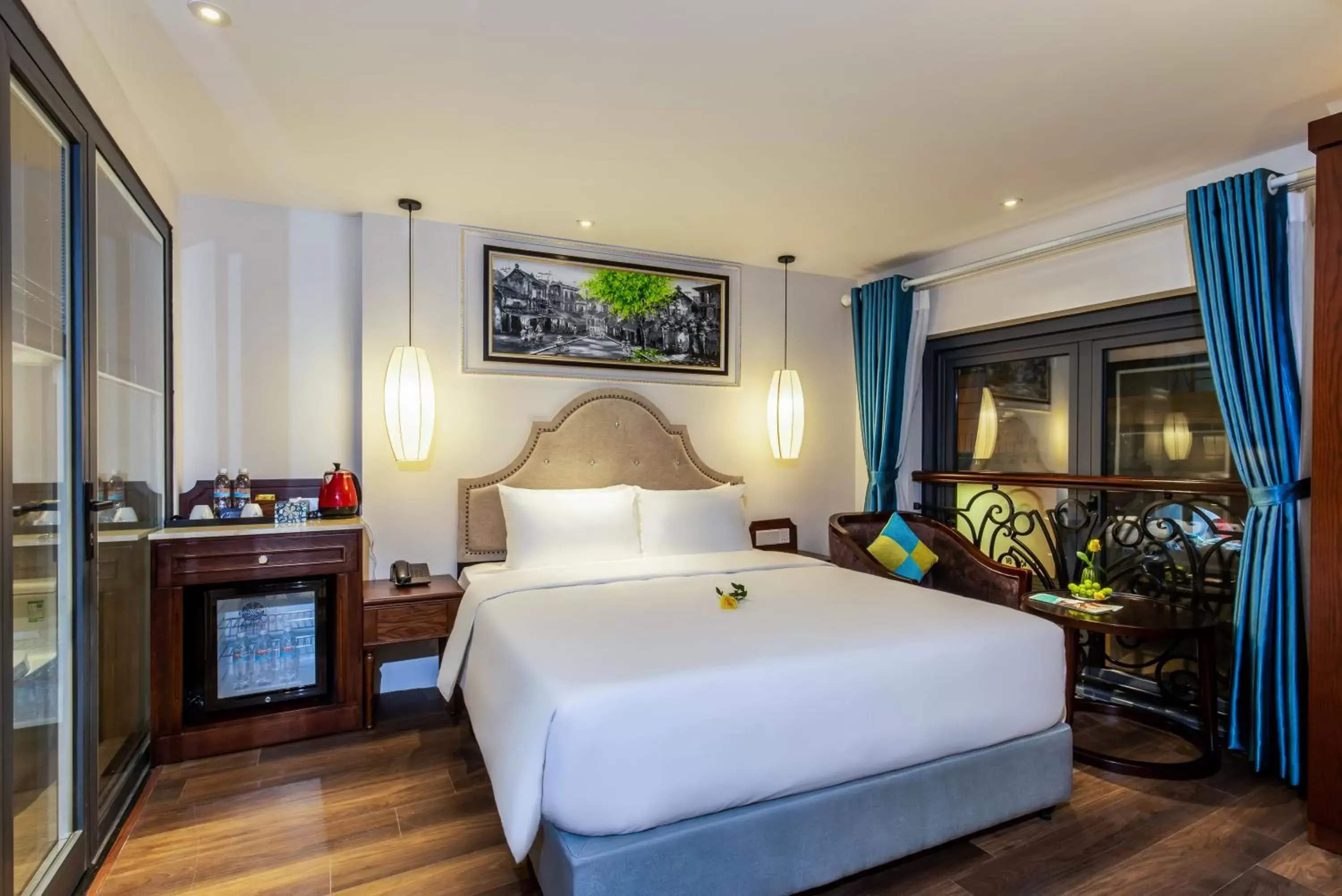 View (from property/room), Bed in Hanoi Calista Hotel & Spa View (from property/room), Bed in Hanoi Calista Hotel & Spa