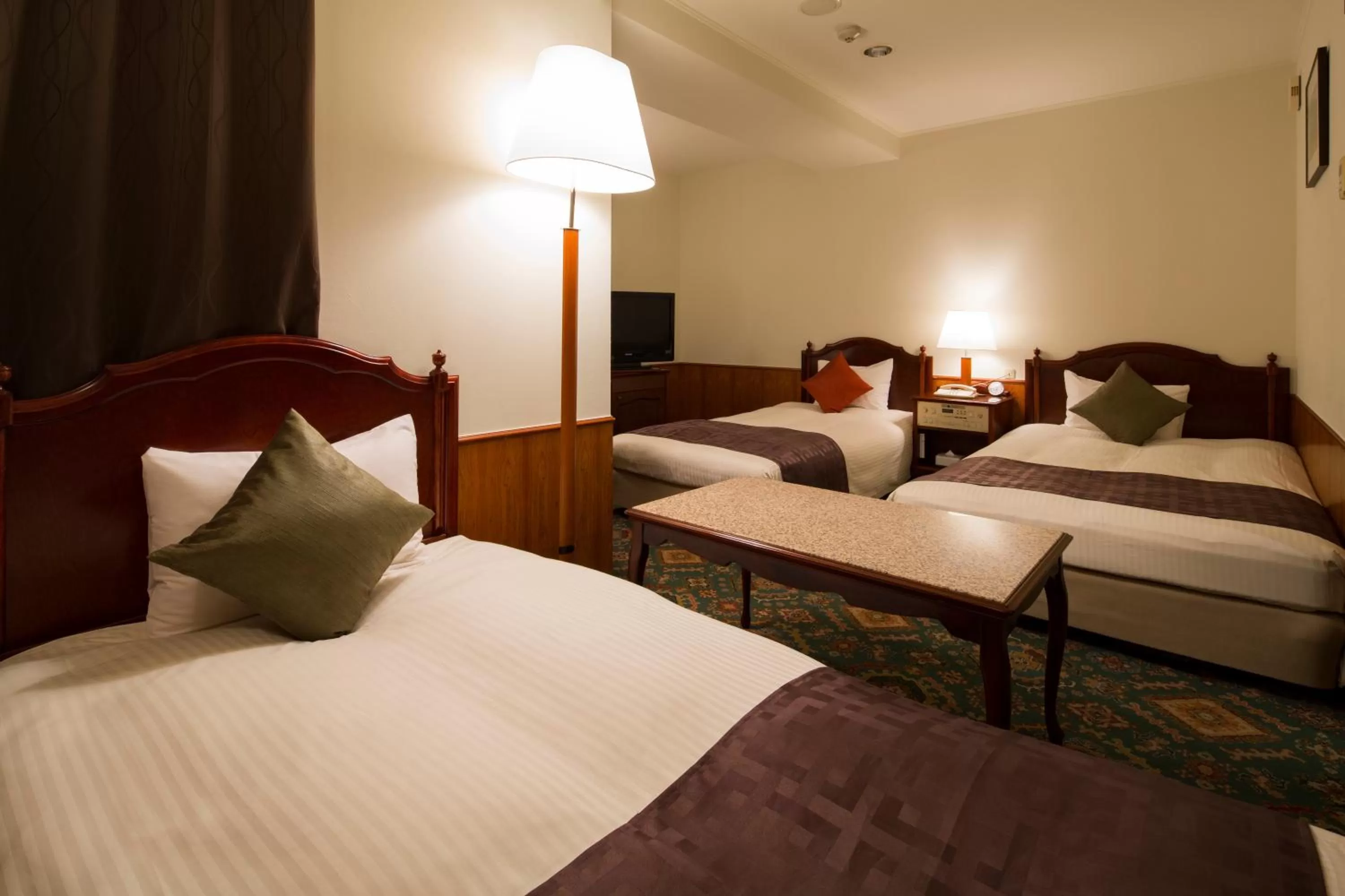 Bedroom, Bed in Premier Hotel -CABIN- Obihiro