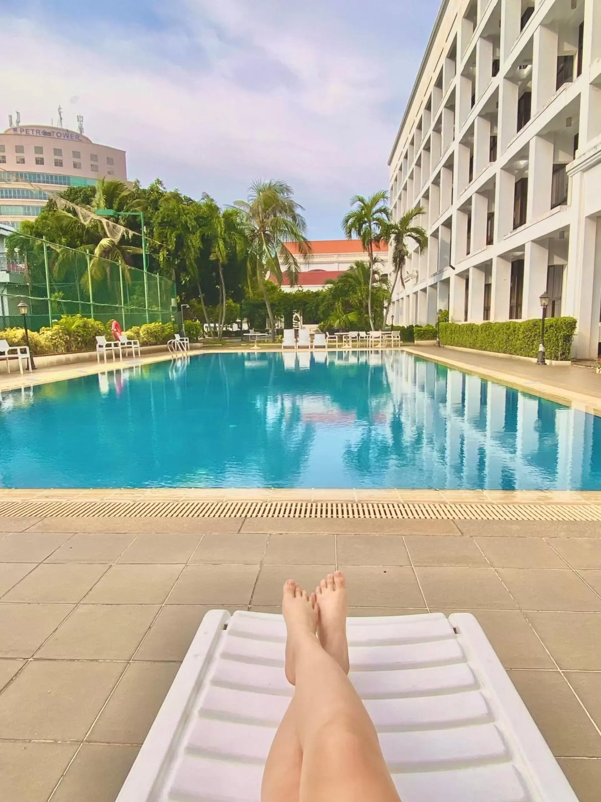 Swimming Pool in OSC Sunrise Apartment