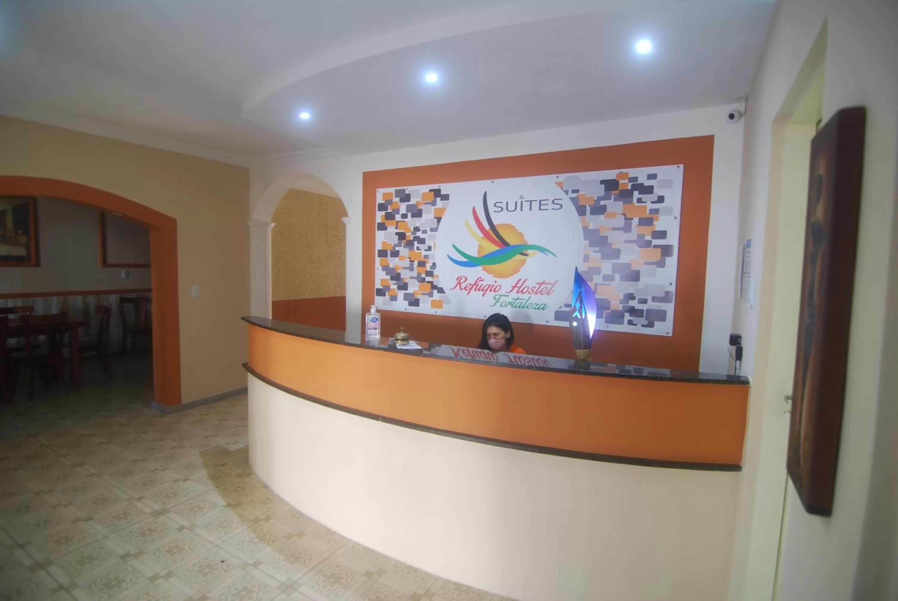 Lobby or reception in Refúgio Pousada Fortaleza