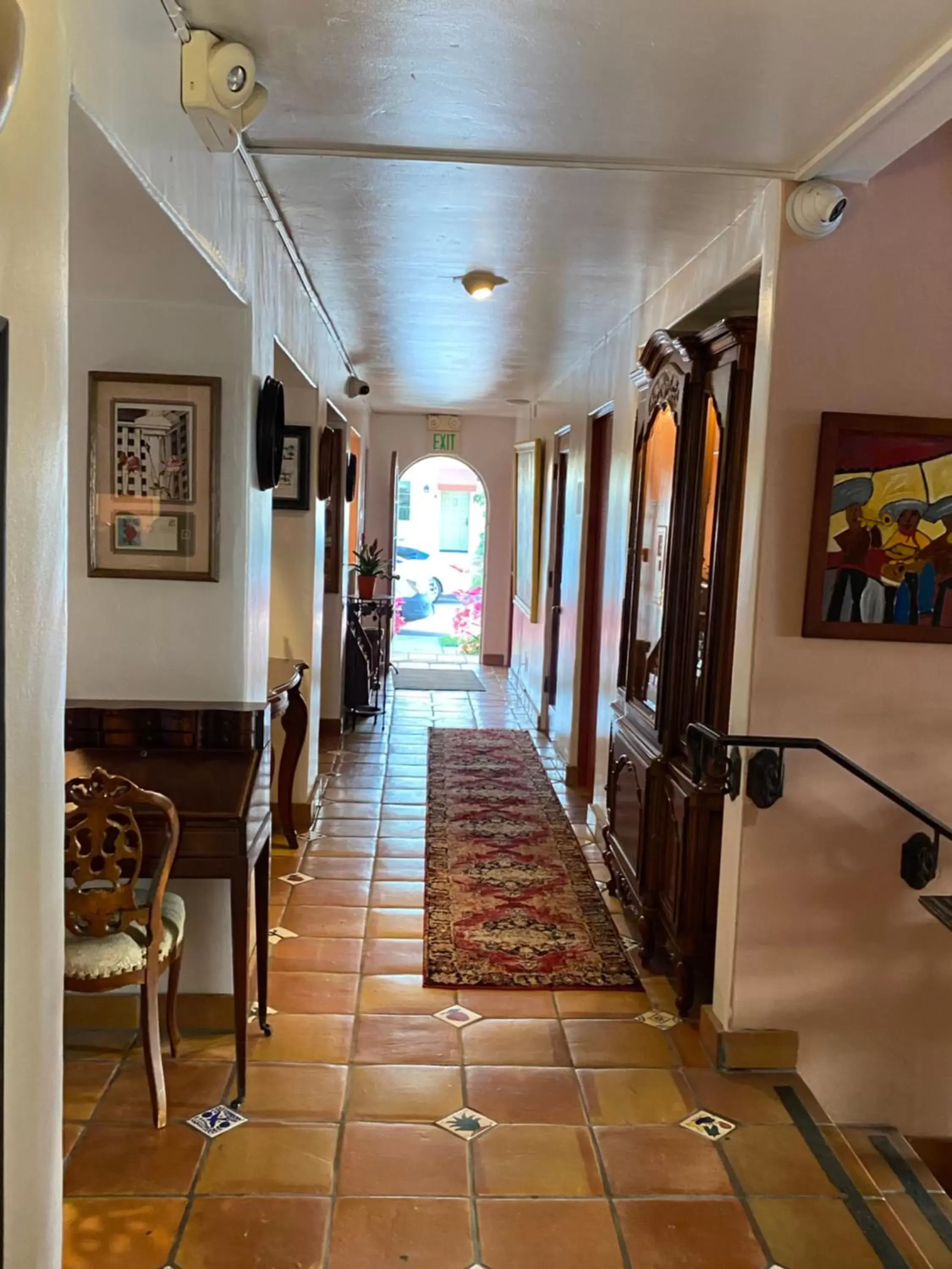 Lobby/Reception in Villa Rosa Inn