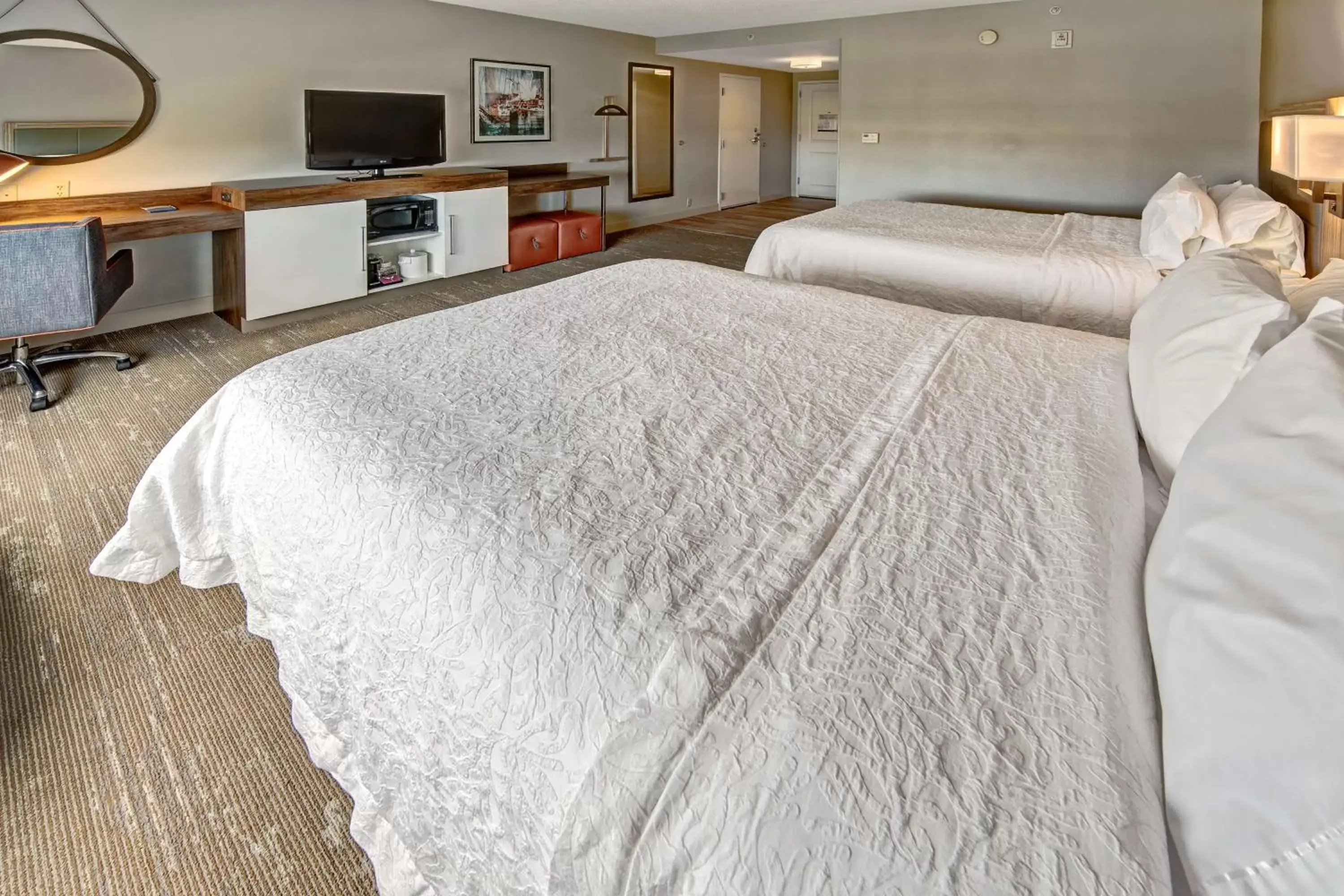 Bedroom, Bed in Hampton Inn & Suites Fort Myers Estero