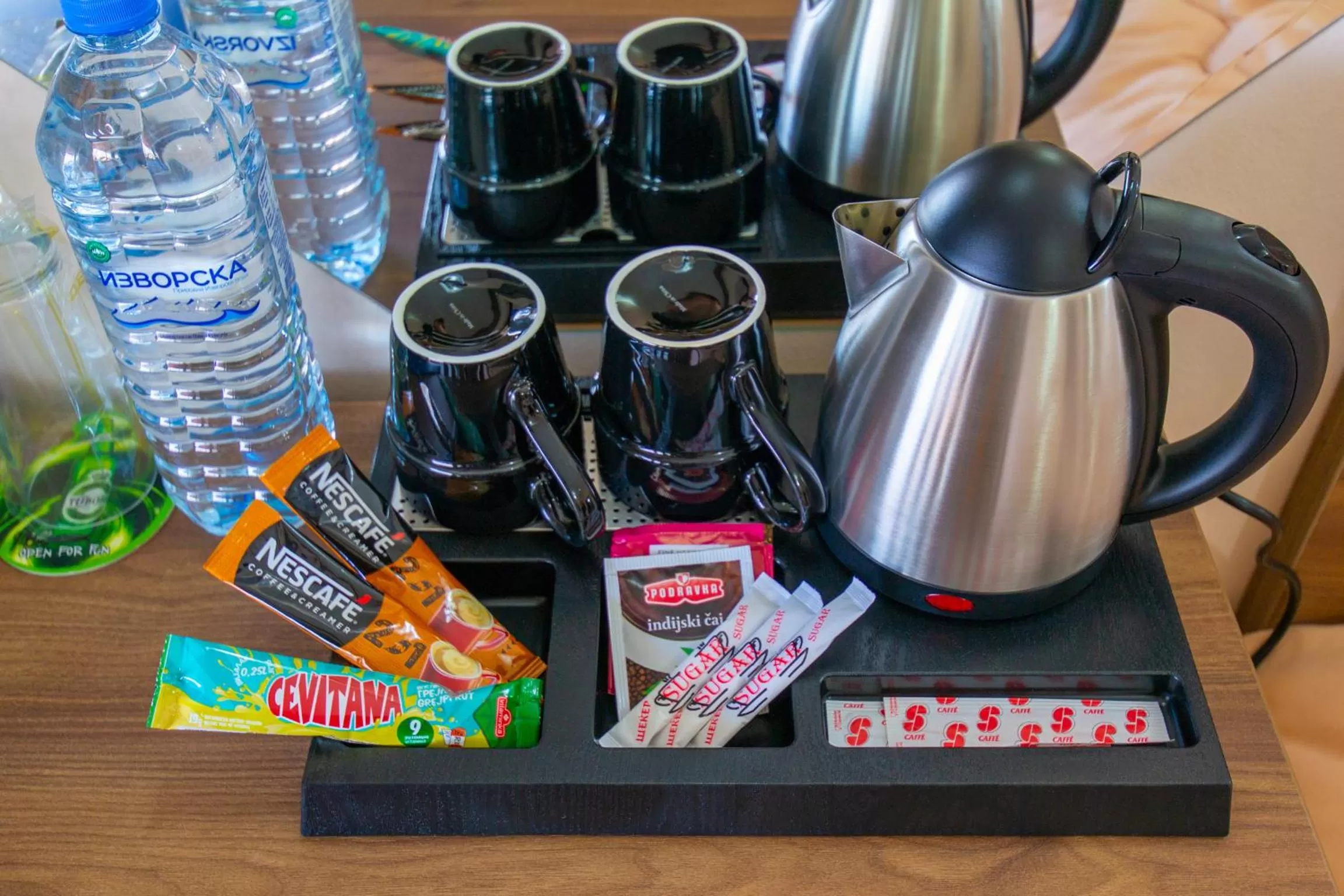 Coffee/tea facilities in Hotel Kristal Palas