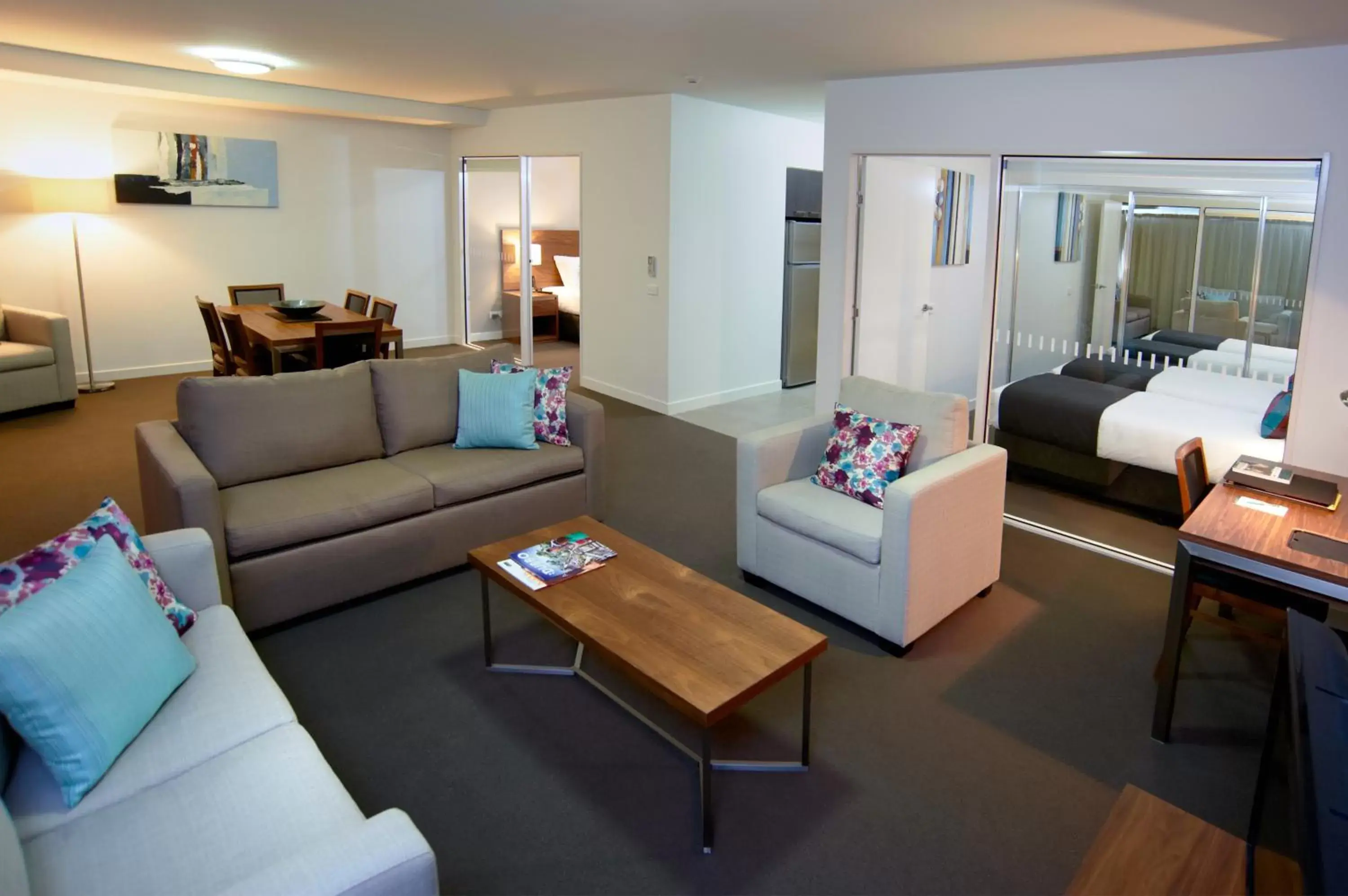 Living room, Seating Area in Quest Dubbo