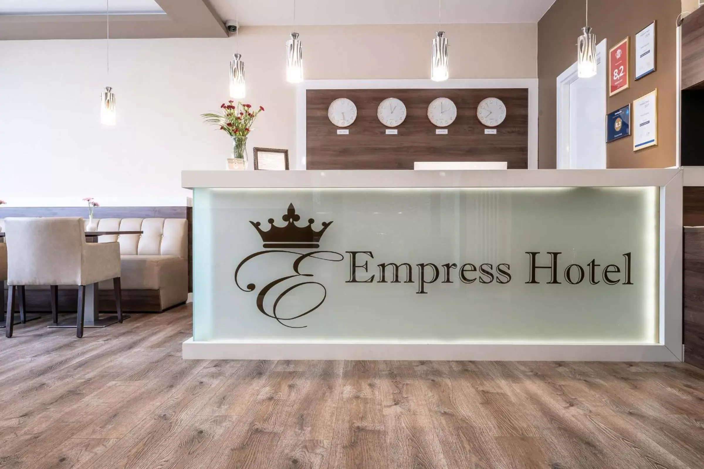 Property logo or sign in Empress Boutique Hotel