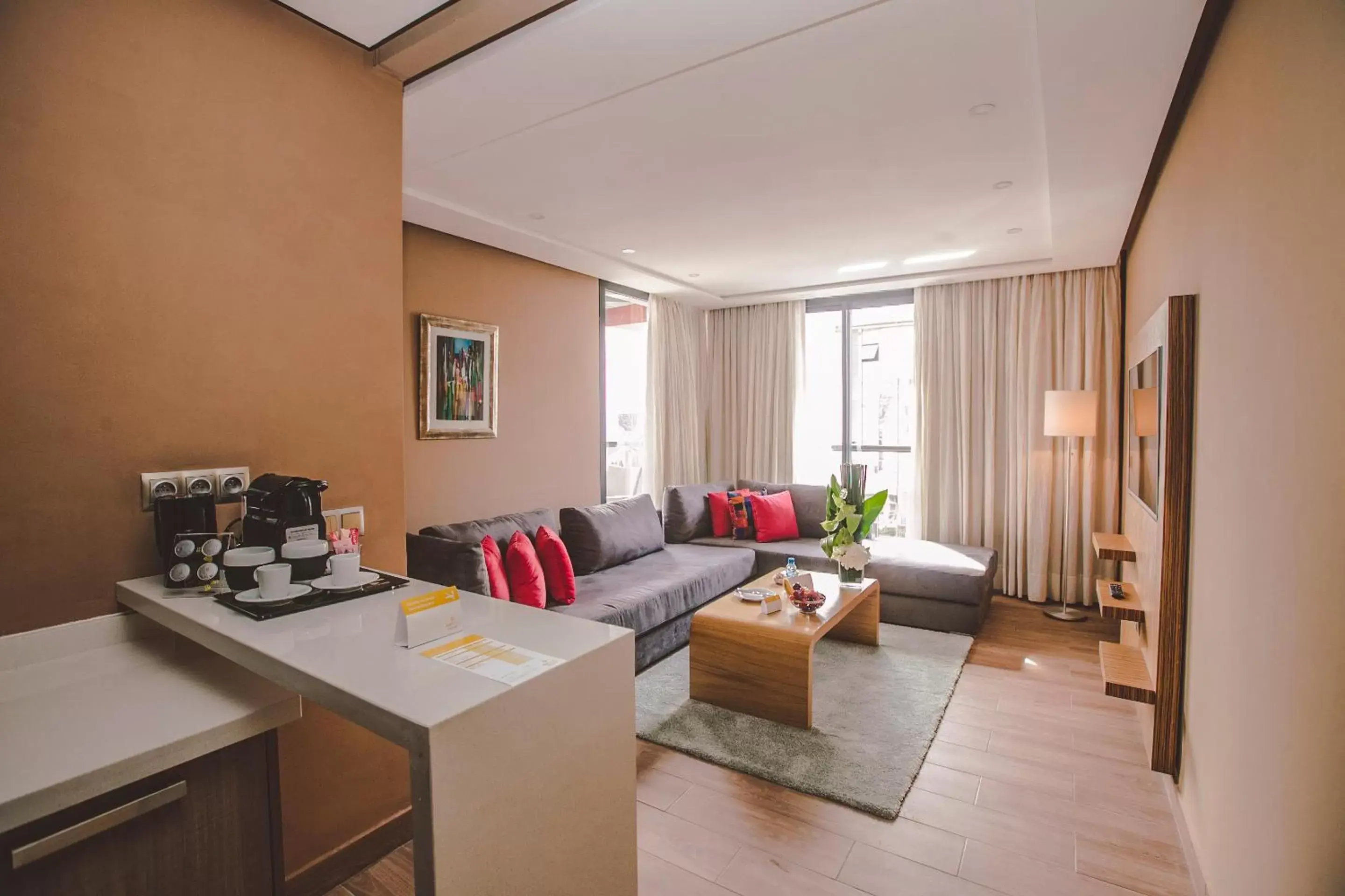 Living room, Seating Area in Down Town Hotel By Business & Leisure Hotels