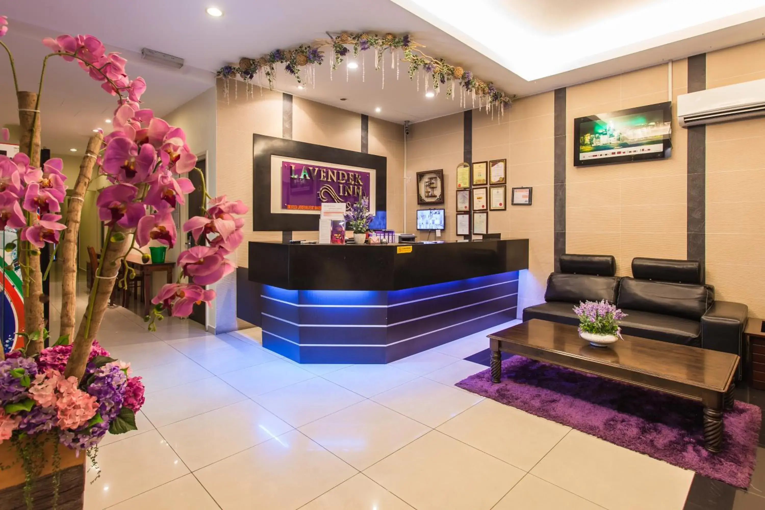 Lobby or reception in Lavender Inn Permas Jaya