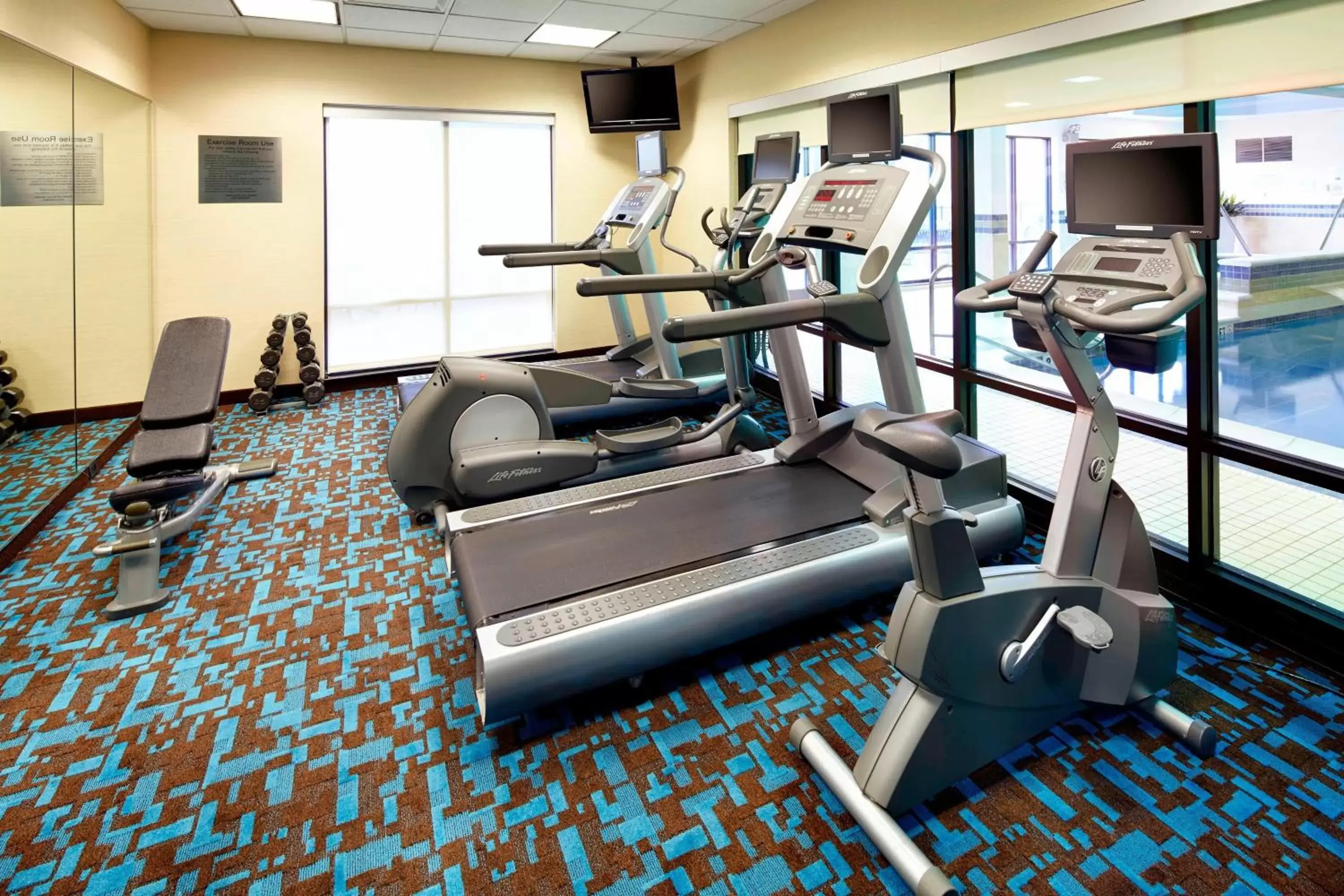Fitness centre/facilities, Fitness Center/Facilities in Fairfield Inn & Suites Pittsburgh Neville Island