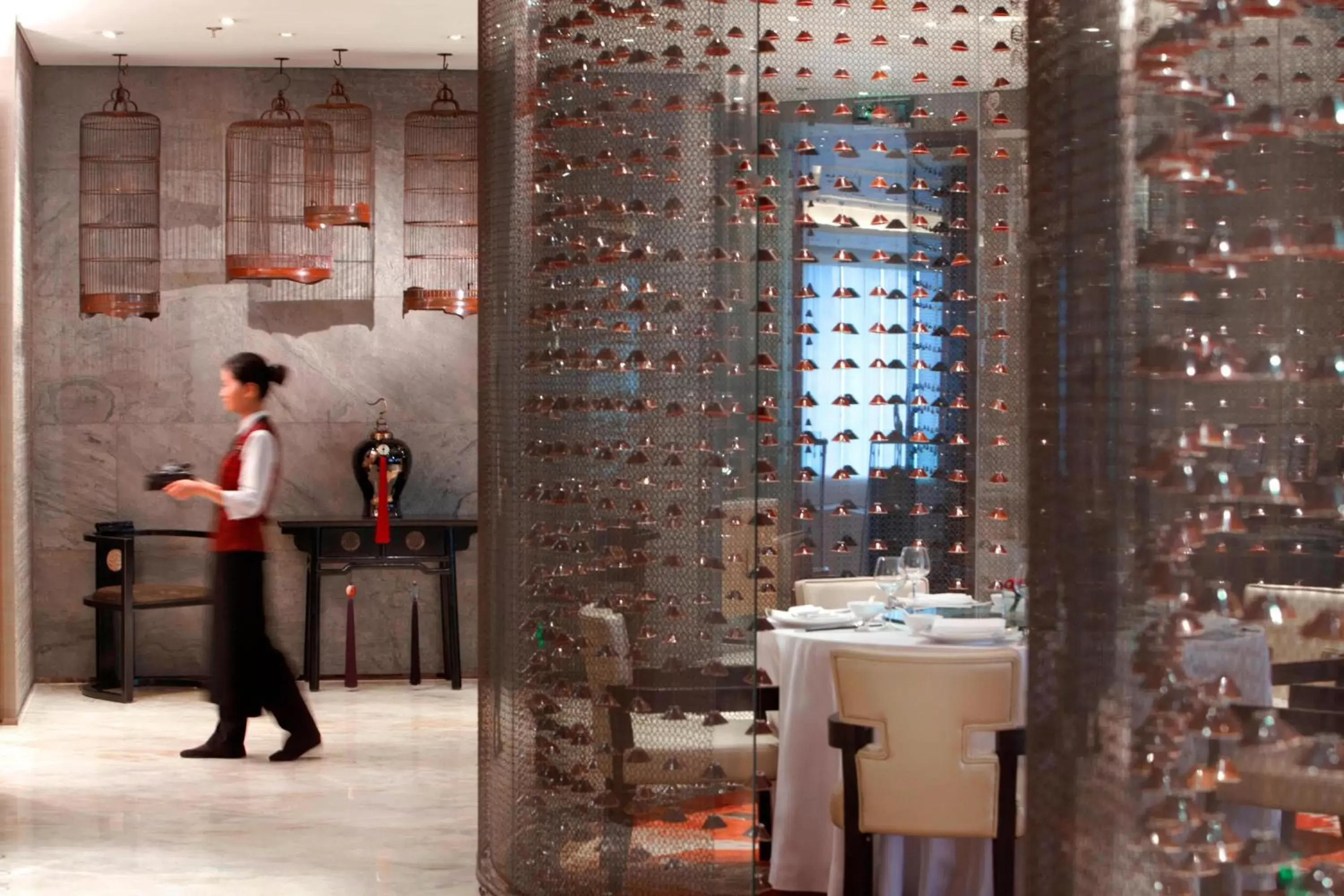 Restaurant/places to eat, Bathroom in Marriott Guangzhou Tianhe