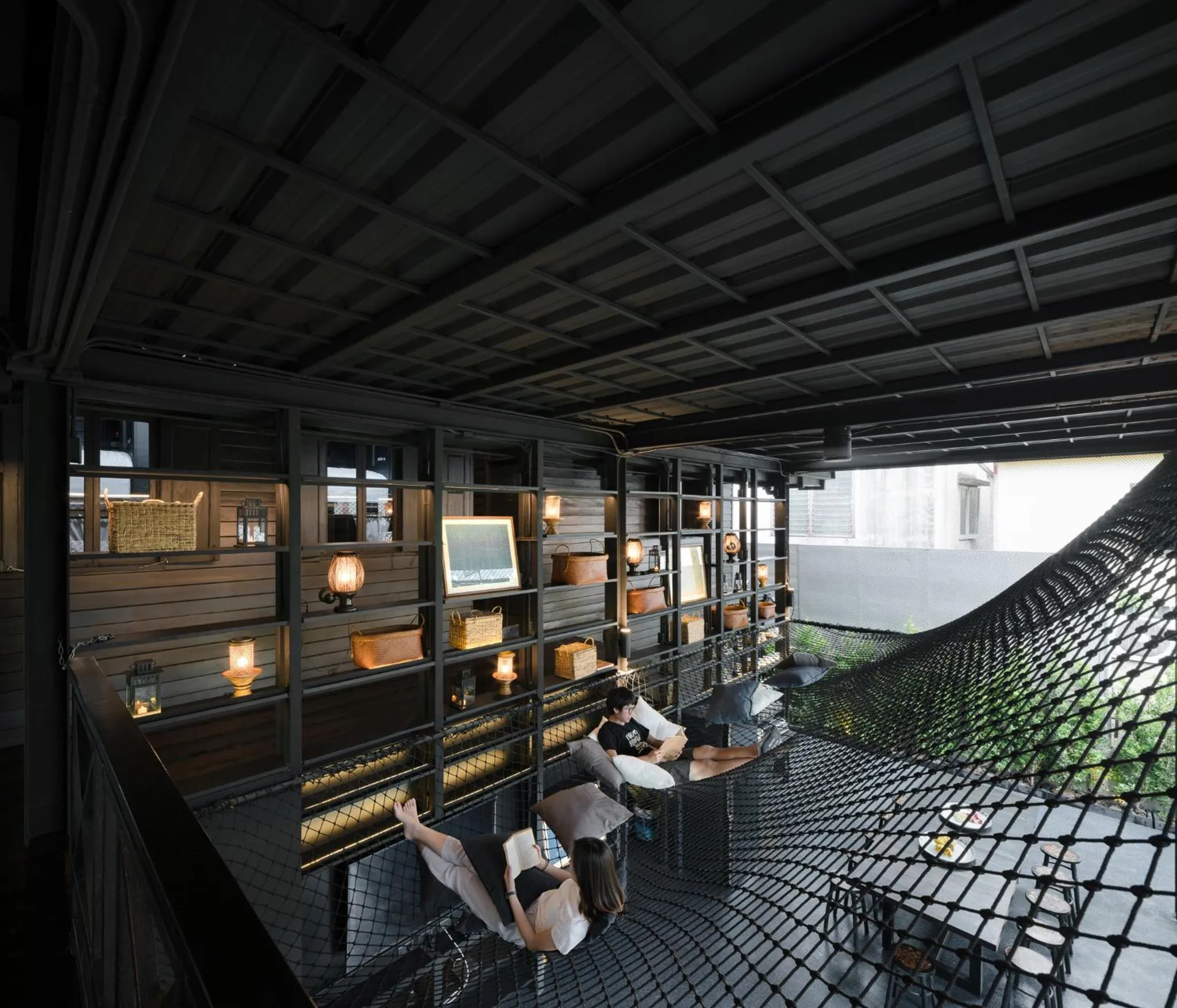 Living room in Kloem Hostel