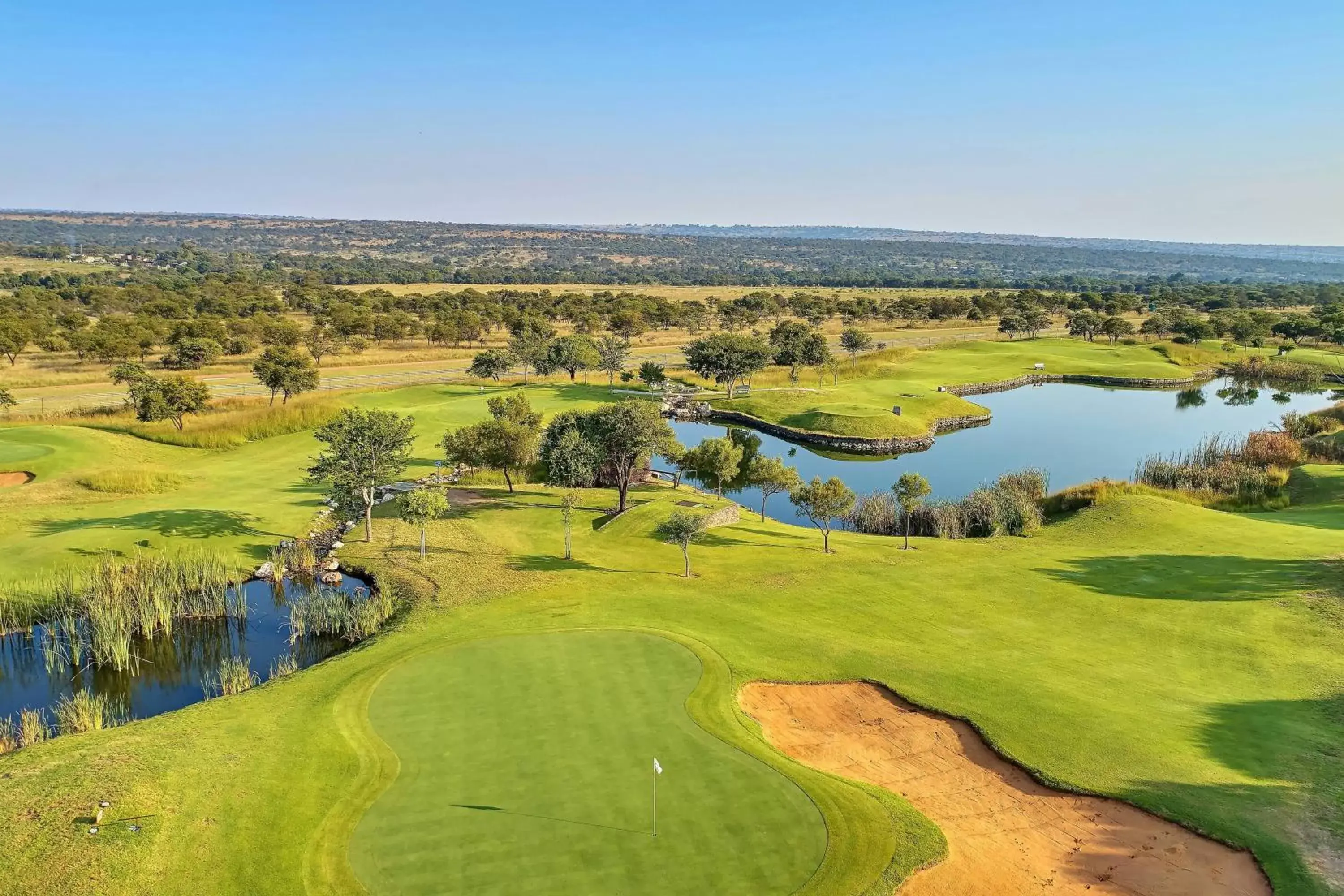 Golfcourse, Bird's-eye View in Protea Hotel by Marriott Polokwane Ranch Resort