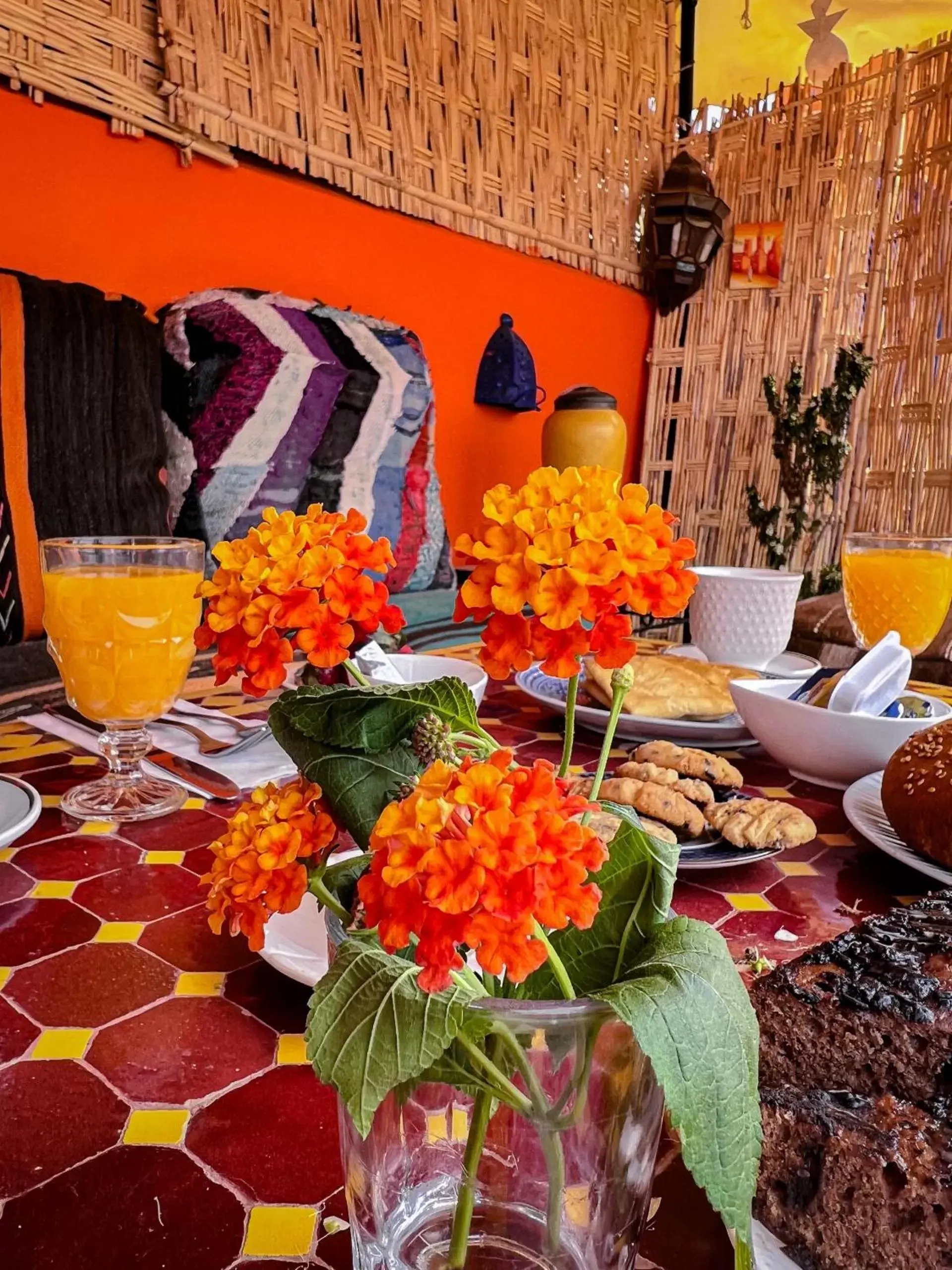 Breakfast in Riad Le Jardin de Lea, Suites & Spa